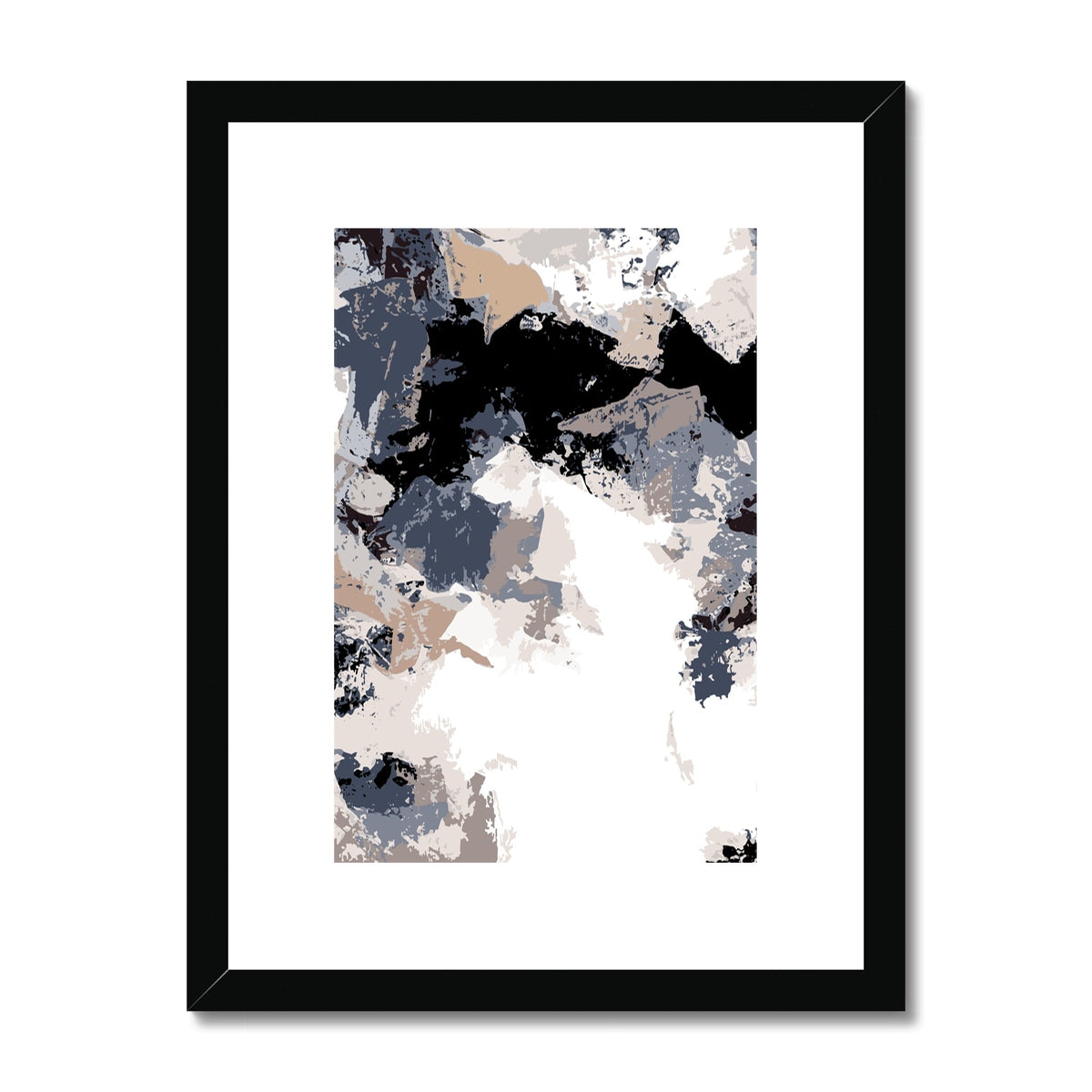 Framed Graphic Art Print, White Mat - 6x8, 8x12, 11x14, 12x16, 16x20, 18x24, 20x28 inches | FPV-1220-7692