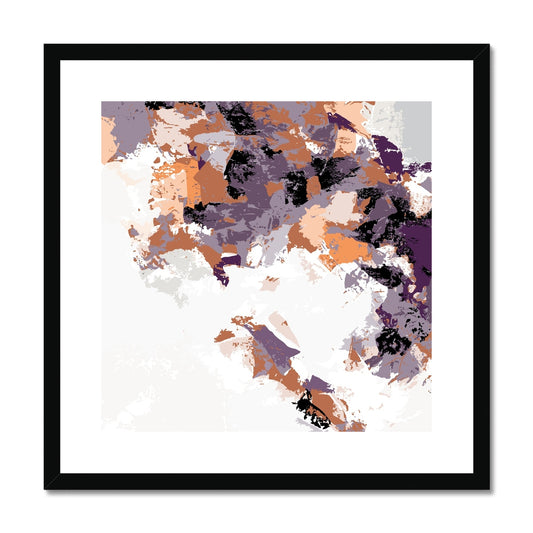 Framed Graphic Art Print, White Mat - 8x8 12x12 16x16 20x20 24x24 28x28 inches | FPS-1180-7693
