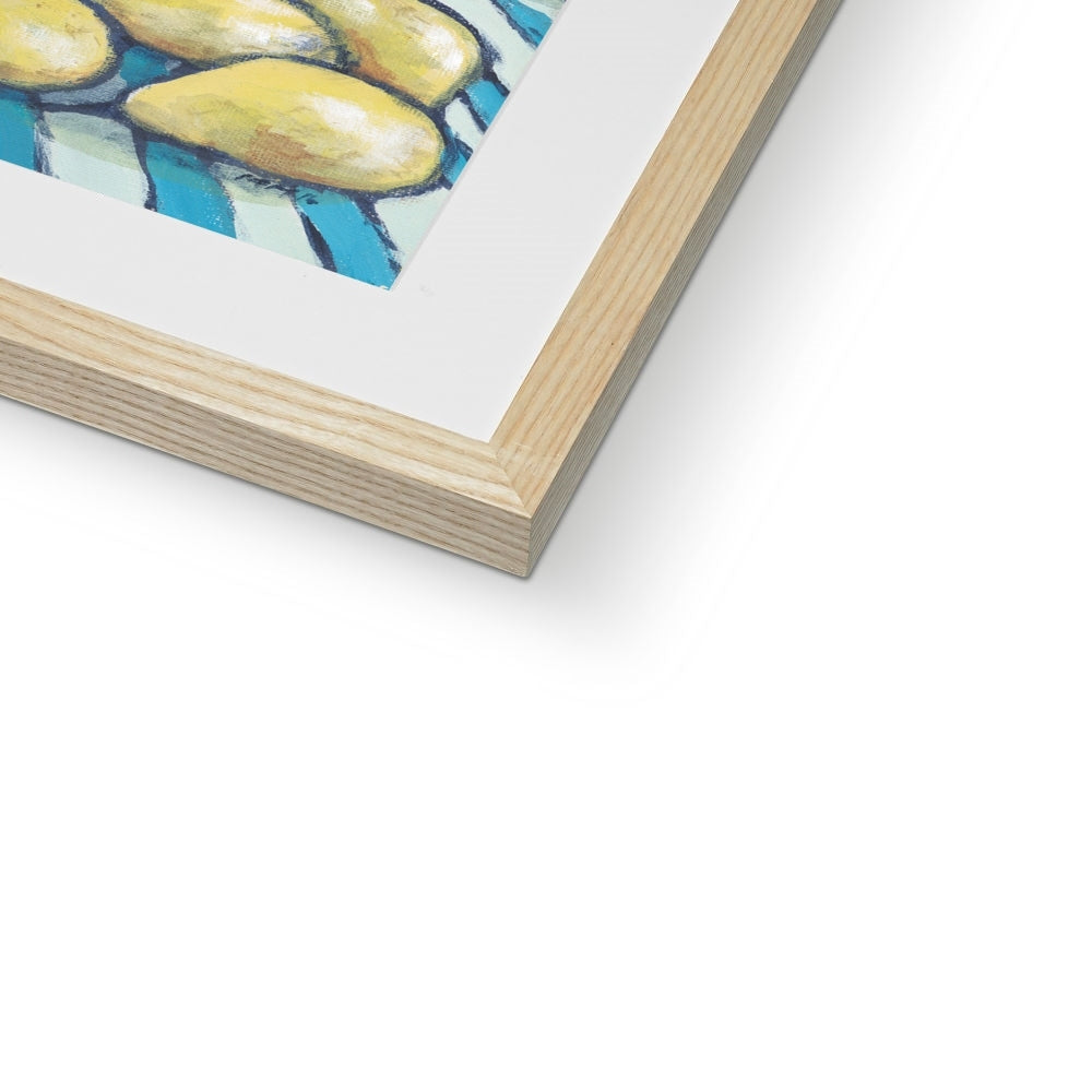 Framed Fine Art Print, White Mat - 8x6 10x8 12x8 inches | Still Life in Acrylic, FPH-1000-1103