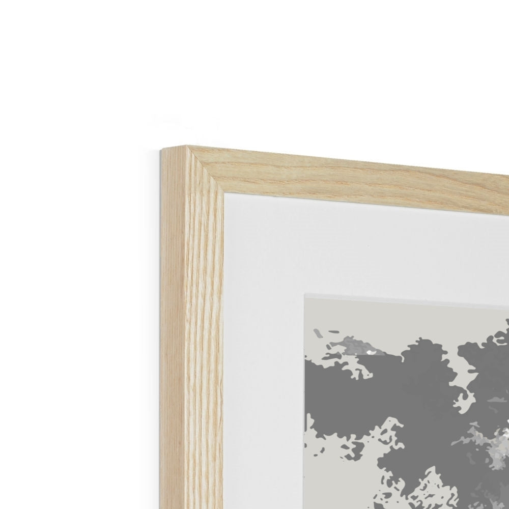 Framed Graphic Art Print, White Mat - 8x8 12x12 16x16 20x20 24x24 28x28 inches | FPS-1190-7691