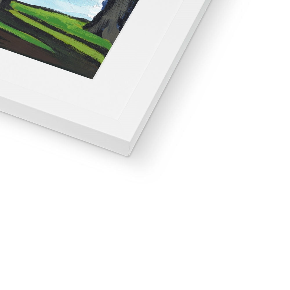 Framed Fine Art Print, White Mat - 10x8 14x11 20x16 28x20 inches | Lakeshore, FPH-1101-1109