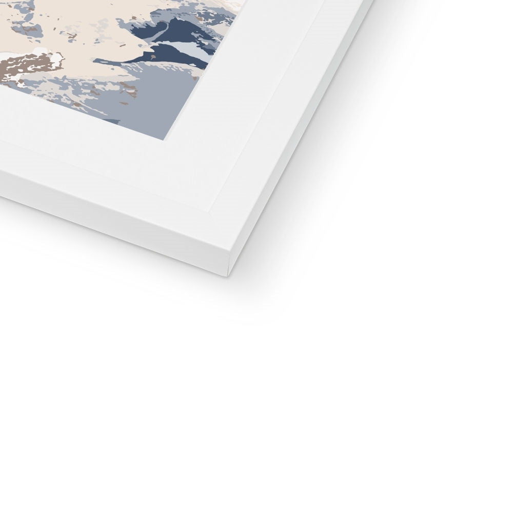 Framed Graphic Art Print, White Mat - 6x8, 8x12, 11x14, 12x16, 16x20, 18x24, 20x28 inches | FPV-1160-7689