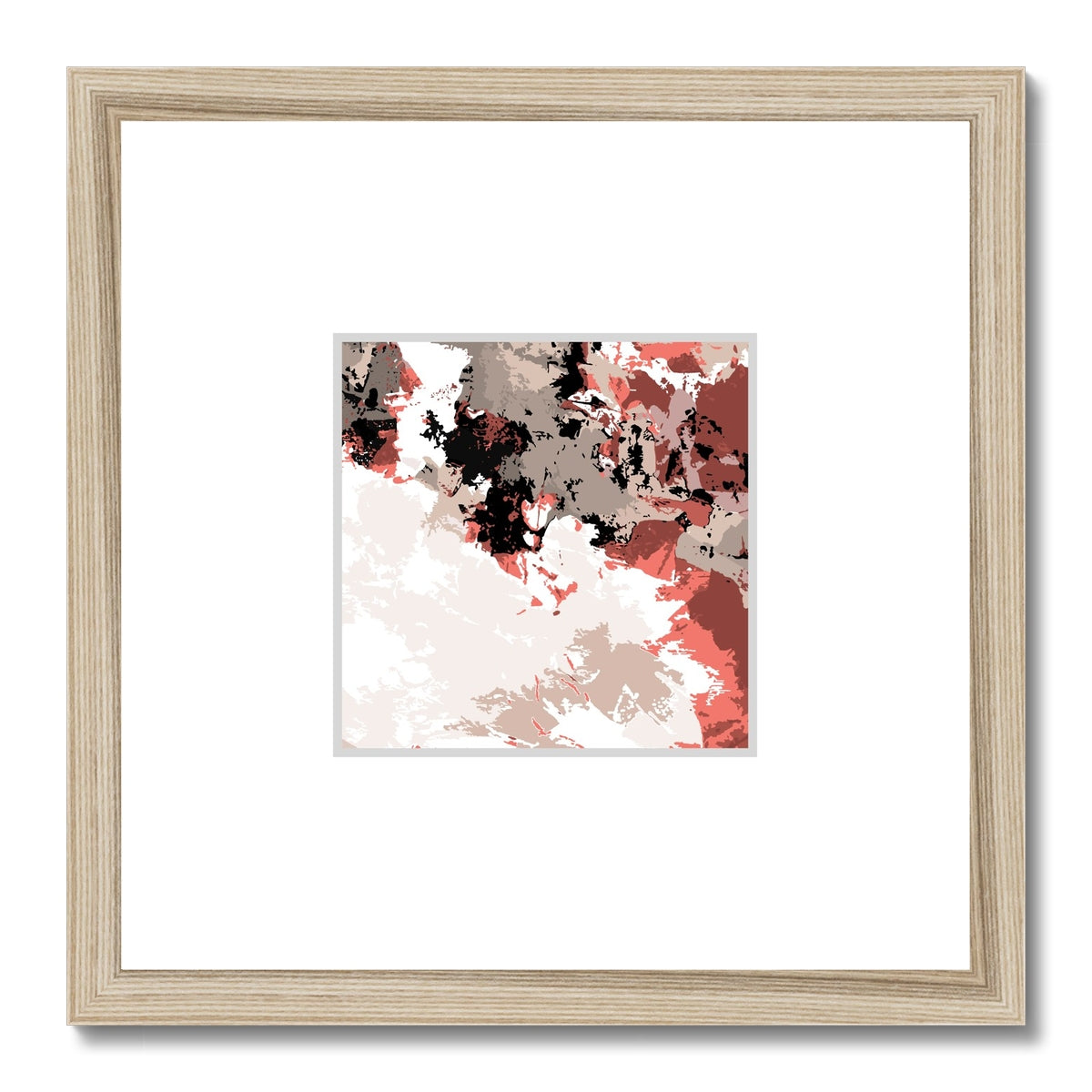 Framed Graphic Art Print, Faux Mat - 12x12 inches | FMS-1130-7696