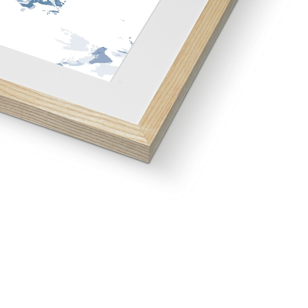 Framed Graphic Art Print, White Mat - 6x8, 8x12, 11x14, 12x16, 16x20, 18x24, 20x28 inches | FPV-1230-7694