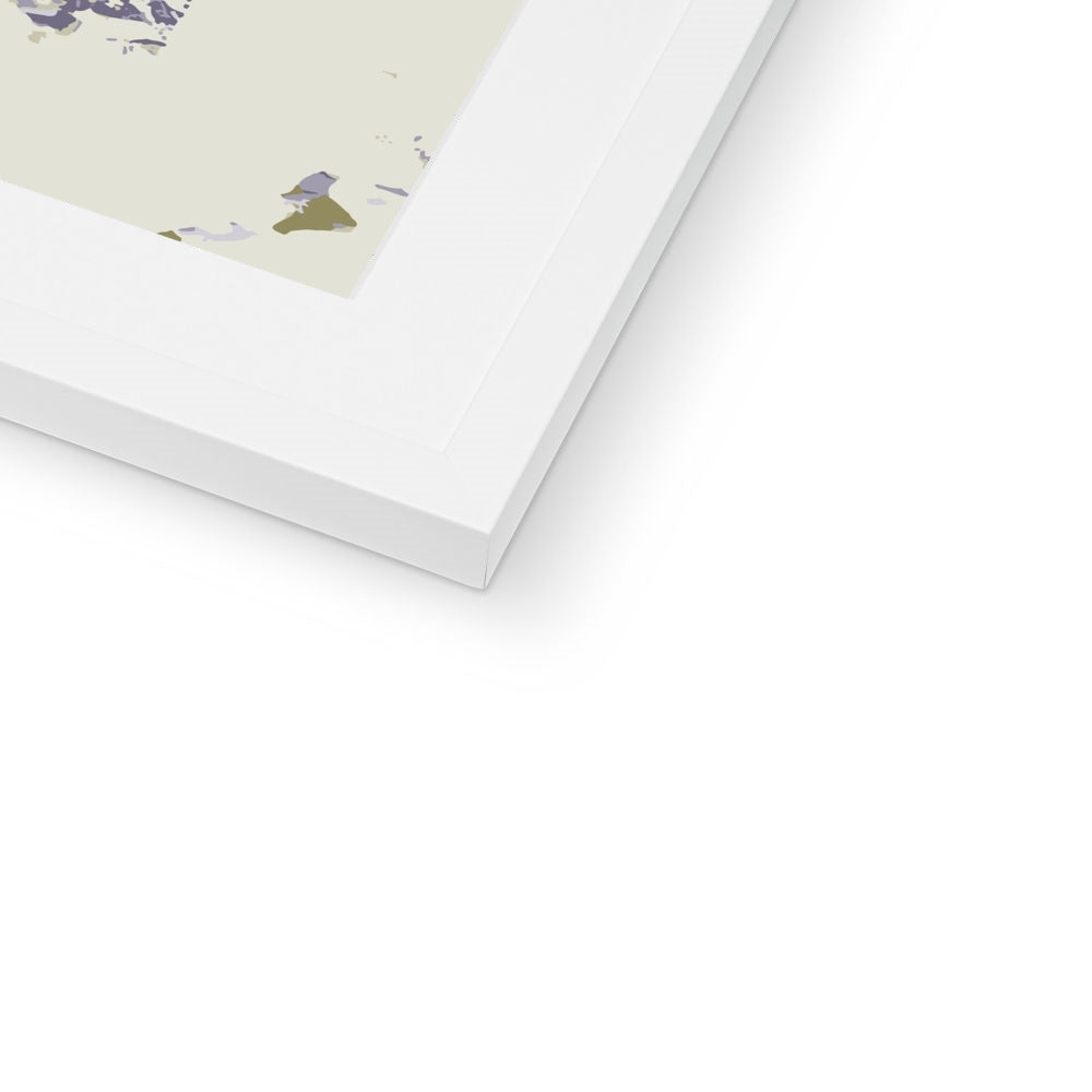 Framed Graphic Art Print, White Mat - 6x8, 8x12, 11x14, 12x16, 16x20, 18x24, 20x28 inches | FPV-1260-7694