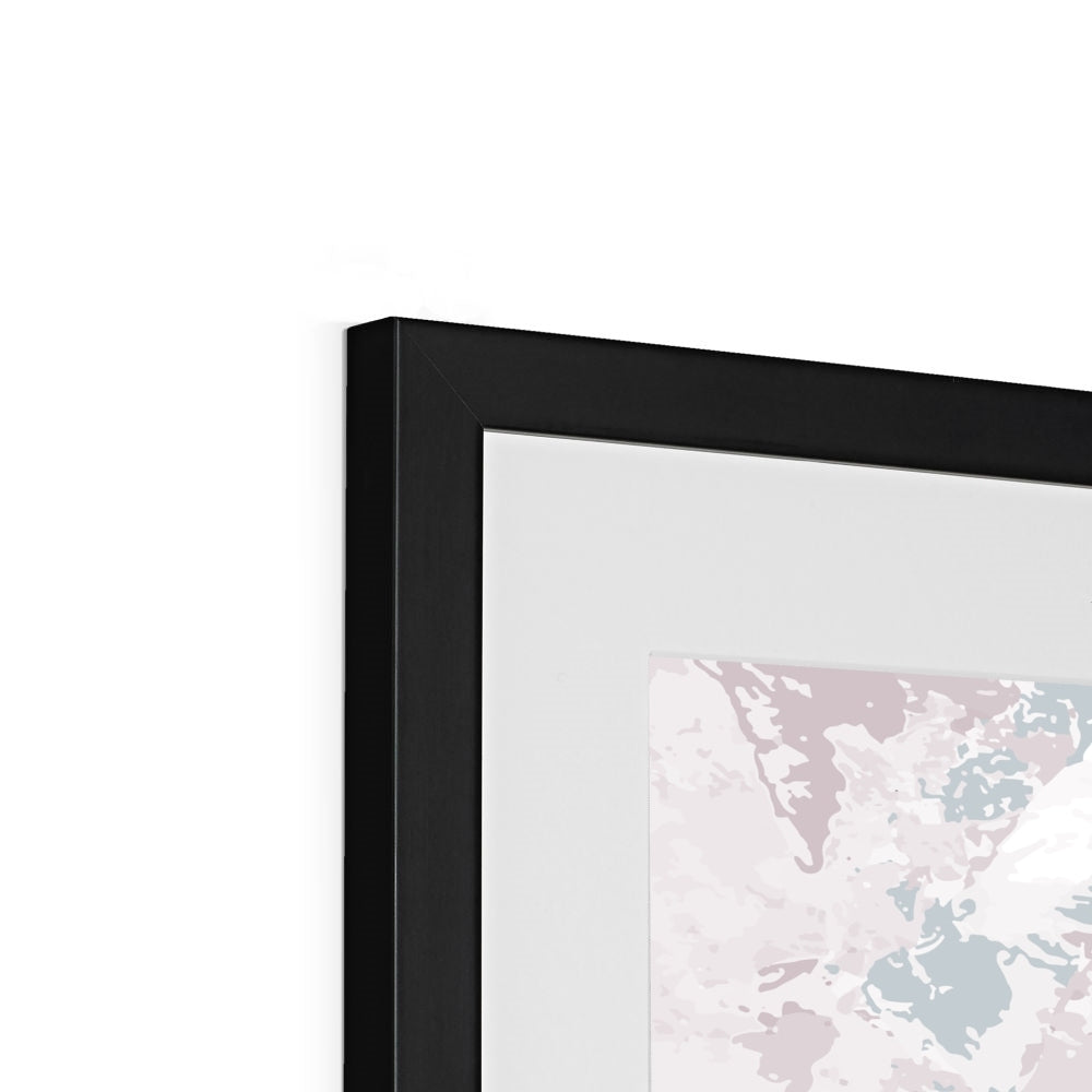 Framed Graphic Art Print, White Mat - 6x8, 8x12, 11x14, 12x16, 16x20, 18x24, 20x28 inches | FPV-1210-7698