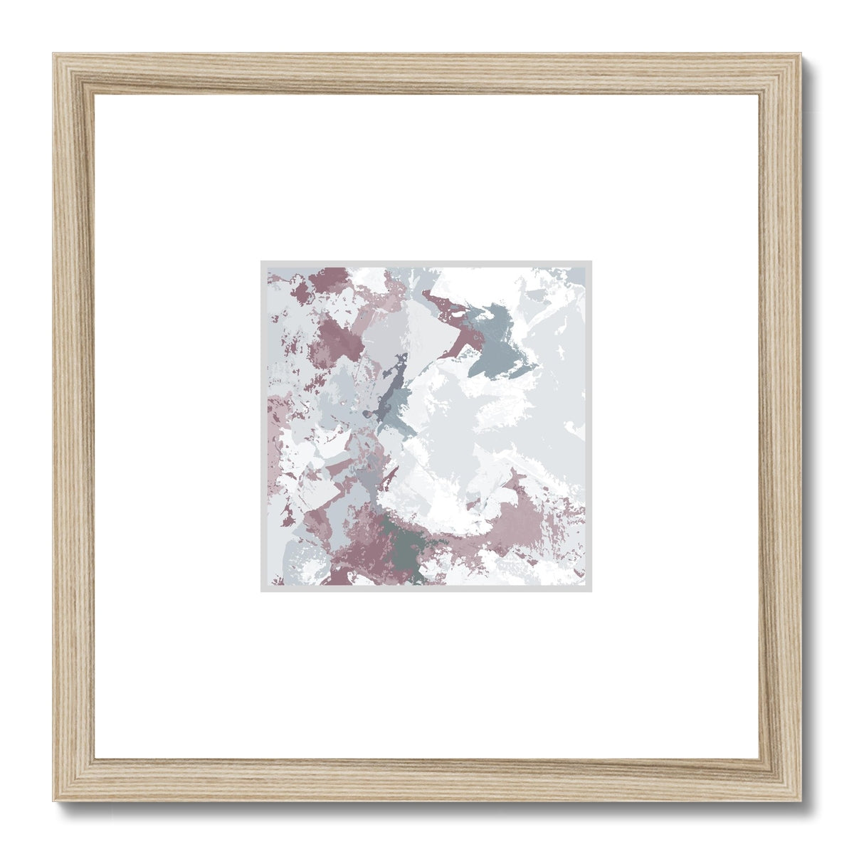 Framed Graphic Art Print, Faux Mat - 12x12 inches | FMS-1210-7691