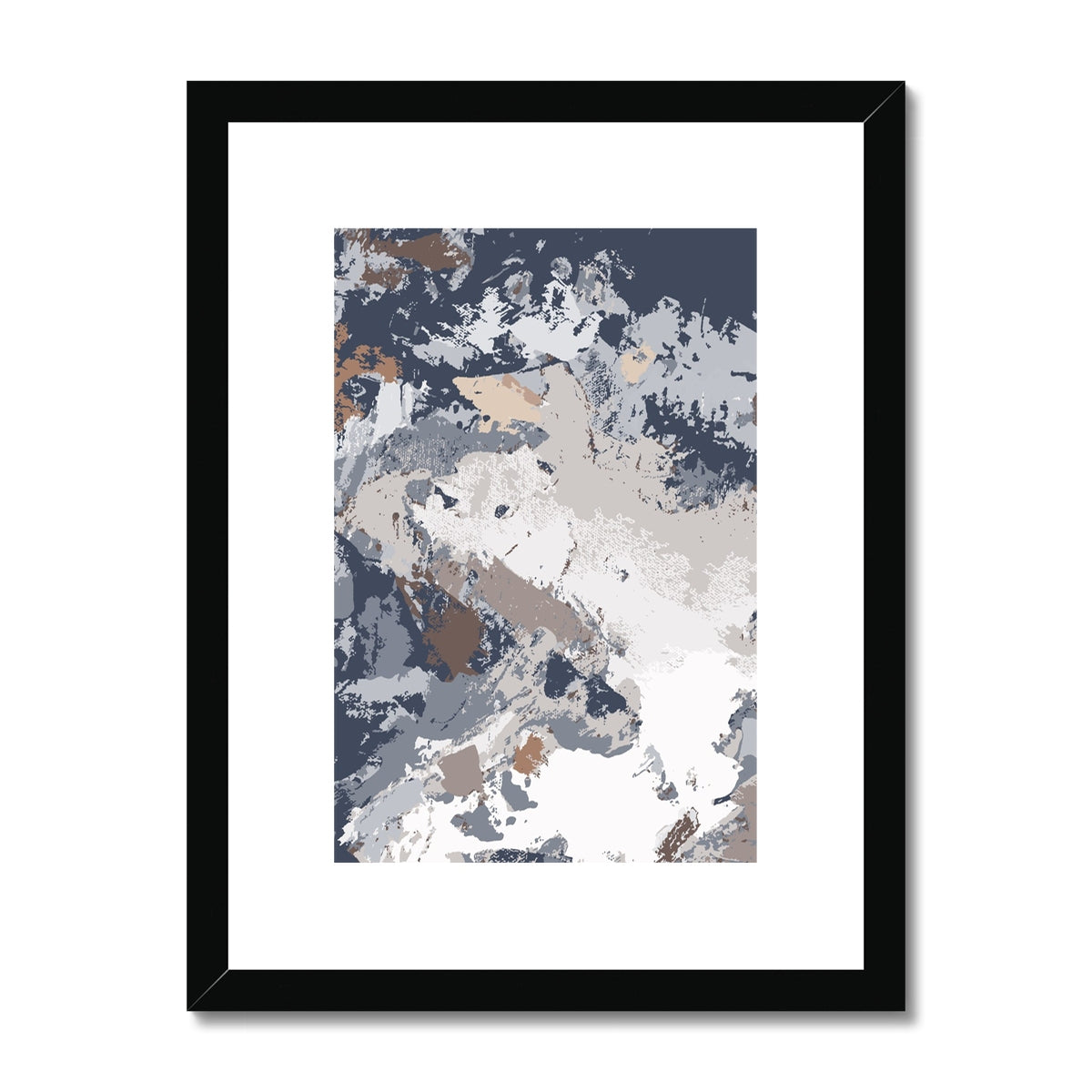 Framed Graphic Art Print, White Mat - 6x8, 8x12, 11x14, 12x16, 16x20, 18x24, 20x28 inches | FPV-1220-7689