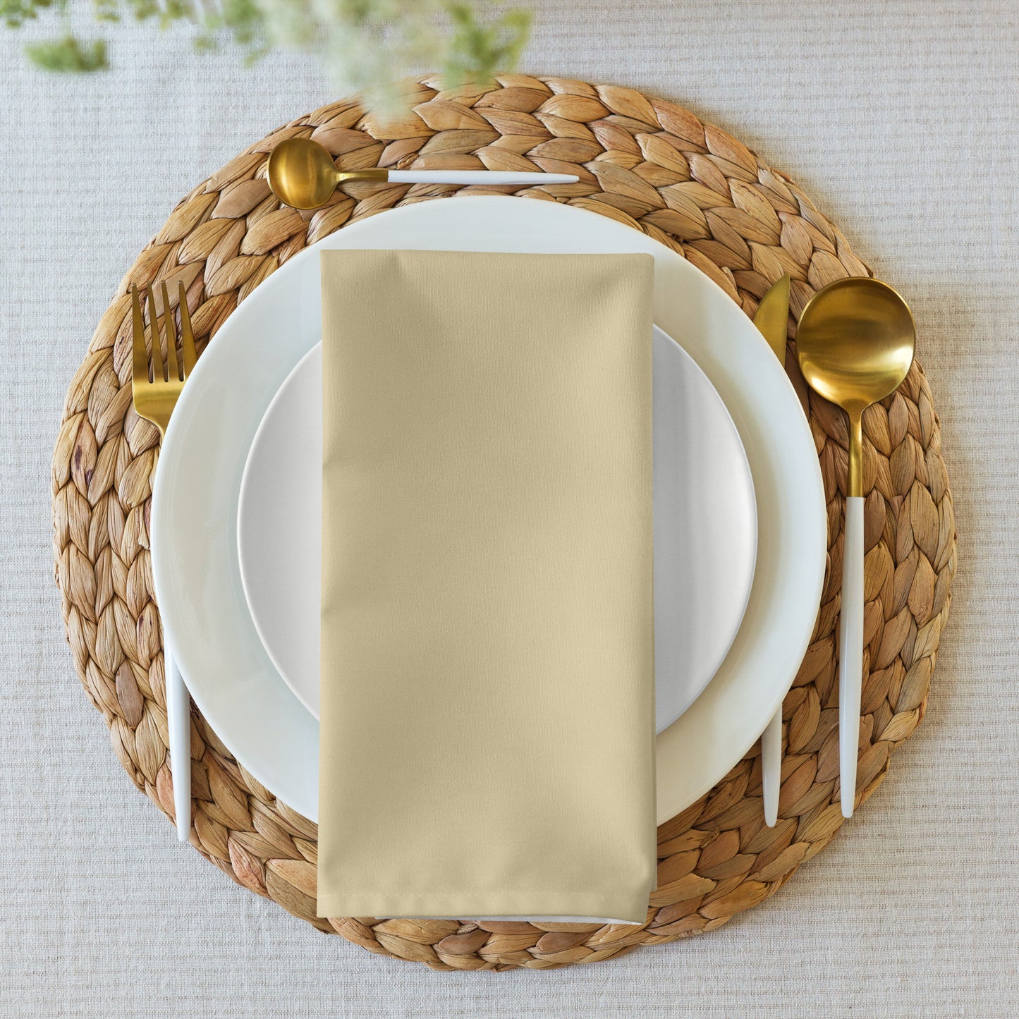 Tan Cloth Napkin Set | NSSO-400