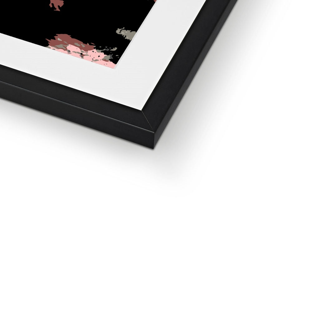 Framed Graphic Art Print, White Mat - 6x8, 8x12, 11x14, 12x16, 16x20, 18x24, 20x28 inches | FPV-1190-7692