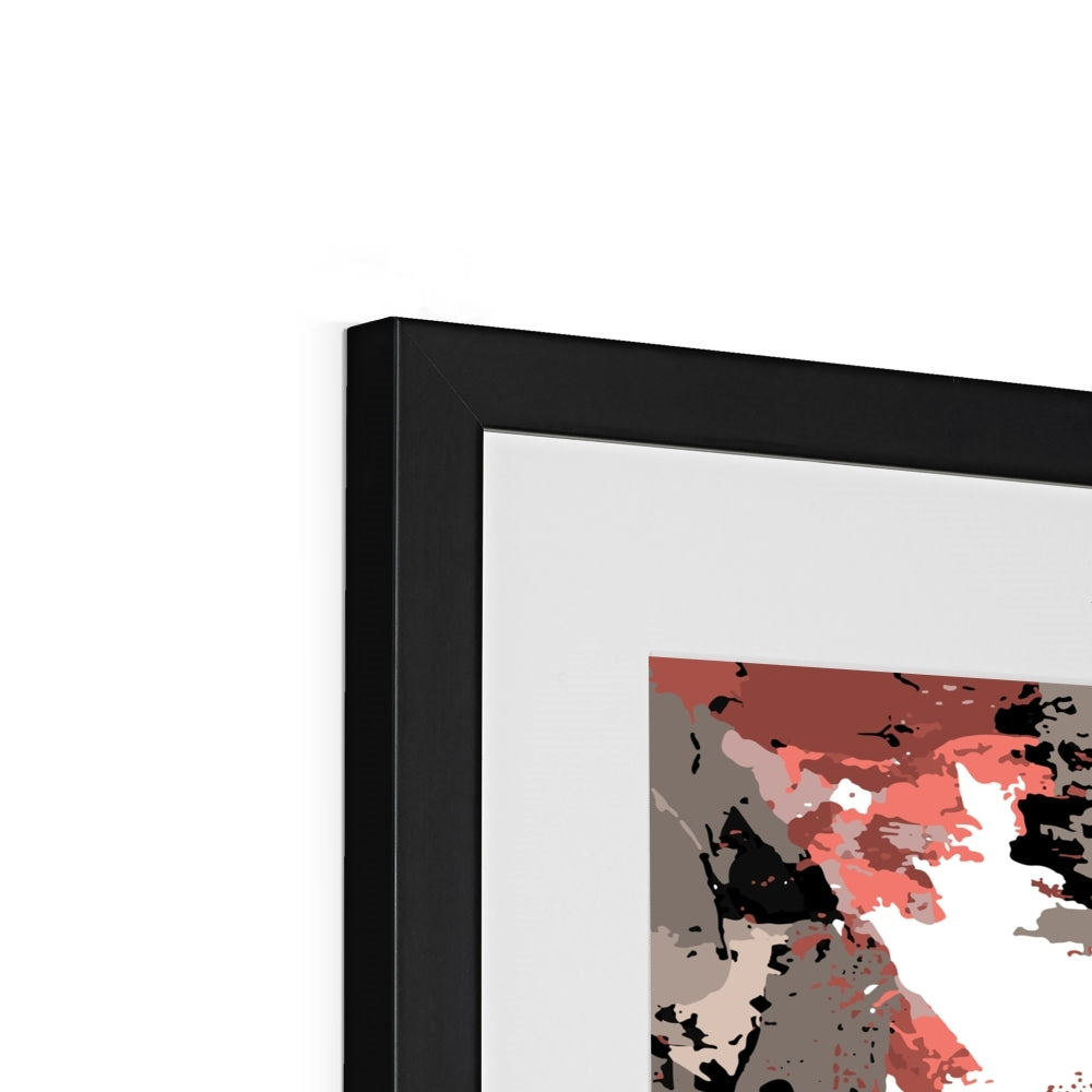 Framed Graphic Art Print, White Mat - 6x8, 8x12, 11x14, 12x16, 16x20, 18x24, 20x28 inches | FPV-1130-7696