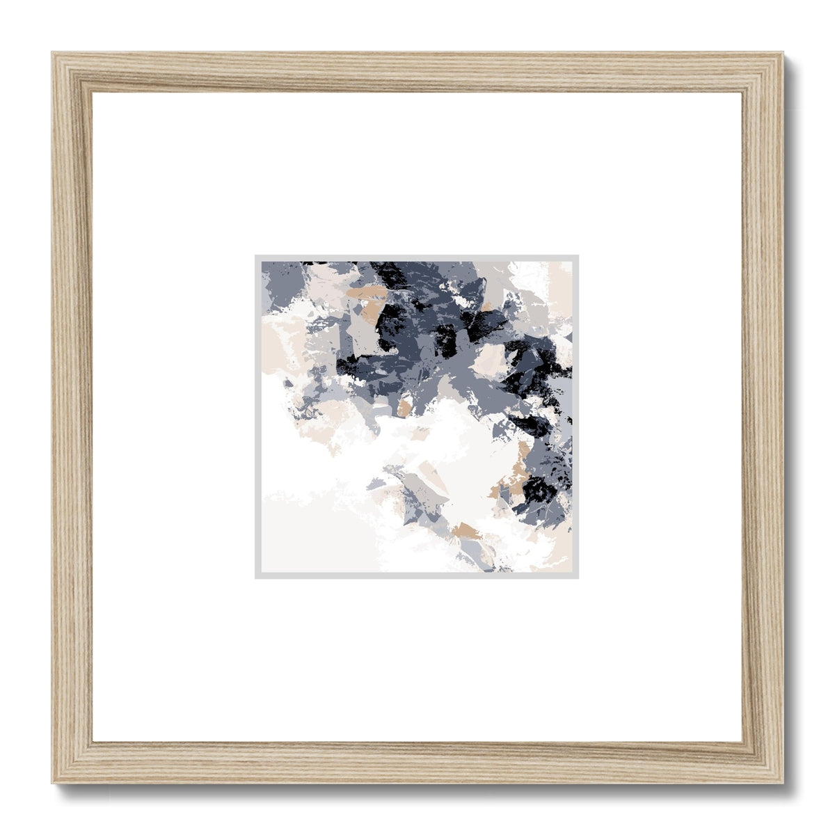 Framed Graphic Art Print, Faux Mat - 12x12 inches | FMS-1220-7693