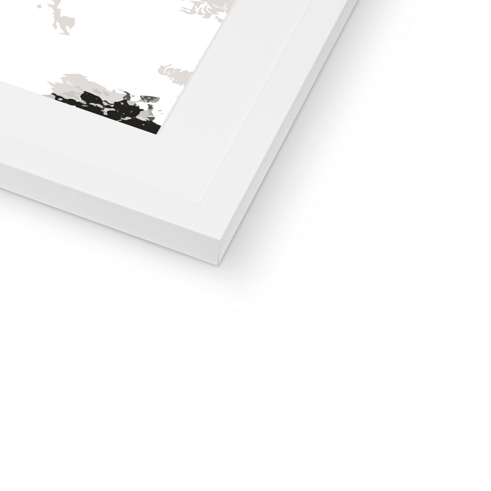 Framed Graphic Art Print, White Mat - 6x8, 8x12, 11x14, 12x16, 16x20, 18x24, 20x28 inches | FPV-1170-7692