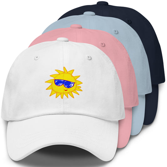 Low Profile Baseball Cap with Cheerful Vibes | DCSF
