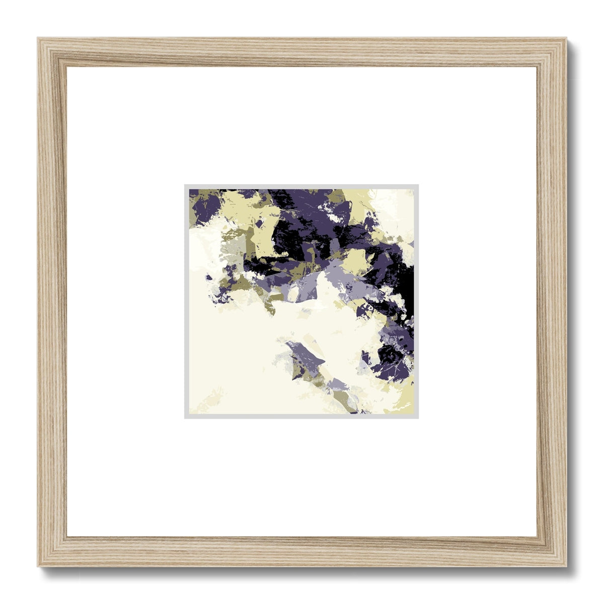 Framed Graphic Art Print, Faux Mat - 12x12 inches | FMS-1260-7693
