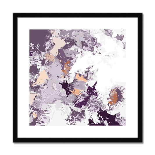Framed Graphic Art Print, White Mat - 8x8 12x12 16x16 20x20 24x24 28x28 inches | FPS-1180-7695