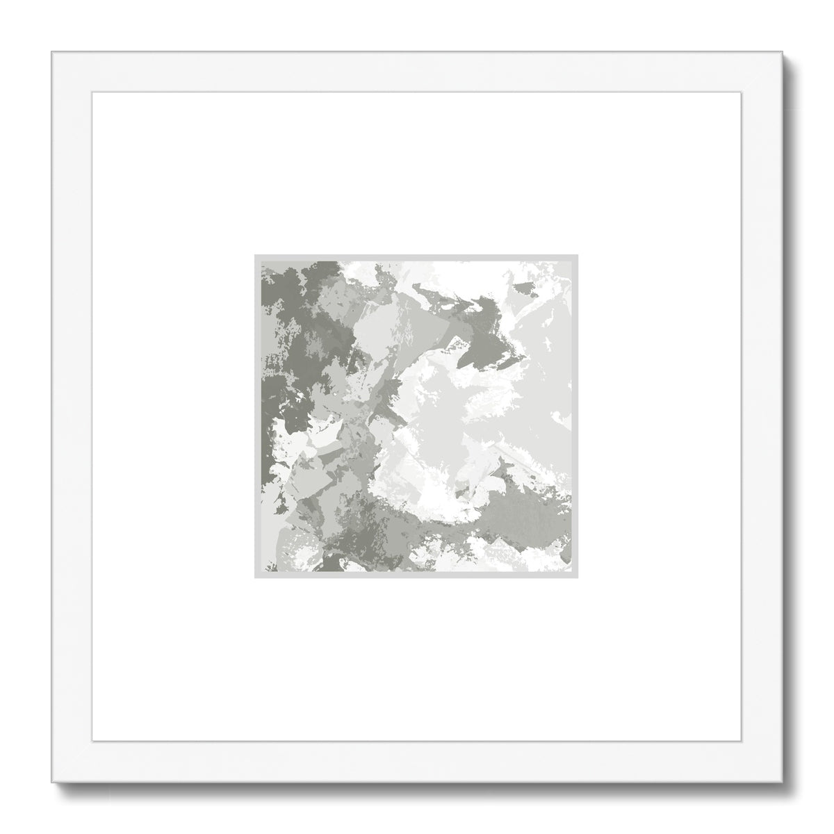 Framed Graphic Art Print, Faux Mat - 12x12 inches | FMS-1240-7691