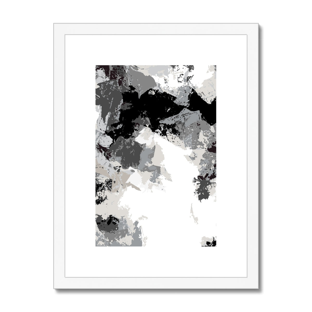 Framed Graphic Art Print, White Mat - 6x8, 8x12, 11x14, 12x16, 16x20, 18x24, 20x28 inches | FPV-1200-7692