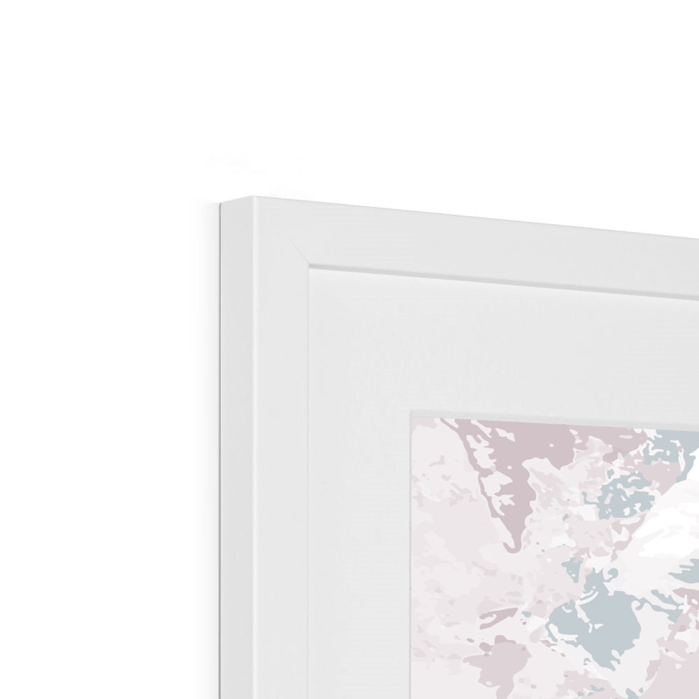 Framed Graphic Art Print, White Mat - 6x8, 8x12, 11x14, 12x16, 16x20, 18x24, 20x28 inches | FPV-1210-7698