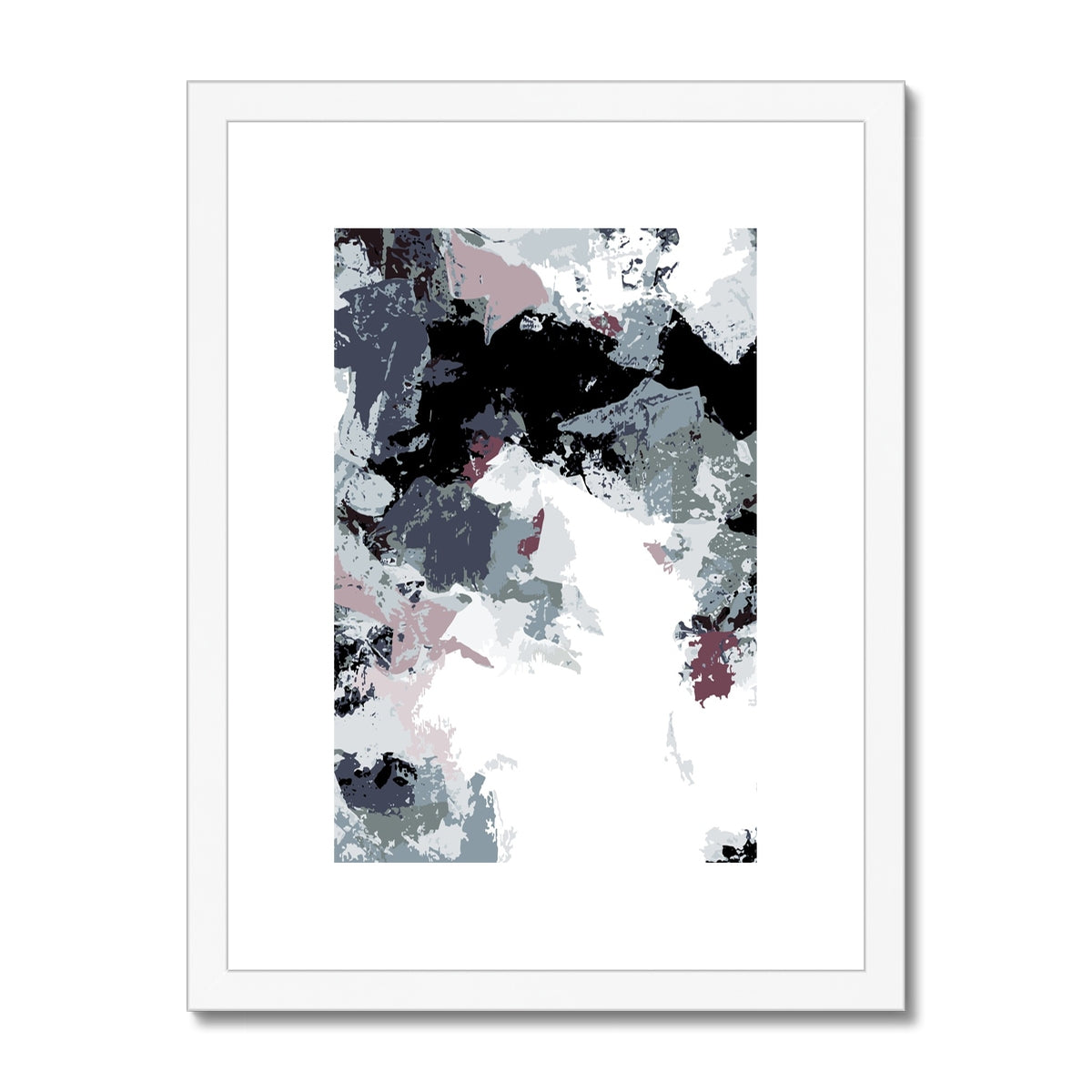 Framed Graphic Art Print, White Mat - 6x8, 8x12, 11x14, 12x16, 16x20, 18x24, 20x28 inches | FPV-1210-7692