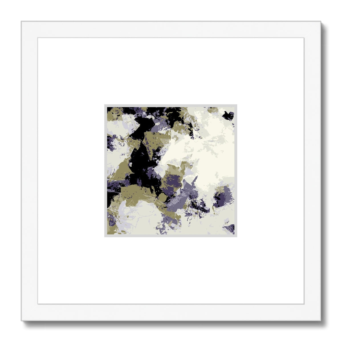 Framed Graphic Art Print, Faux Mat - 12x12 inches | FMS-1260-7695