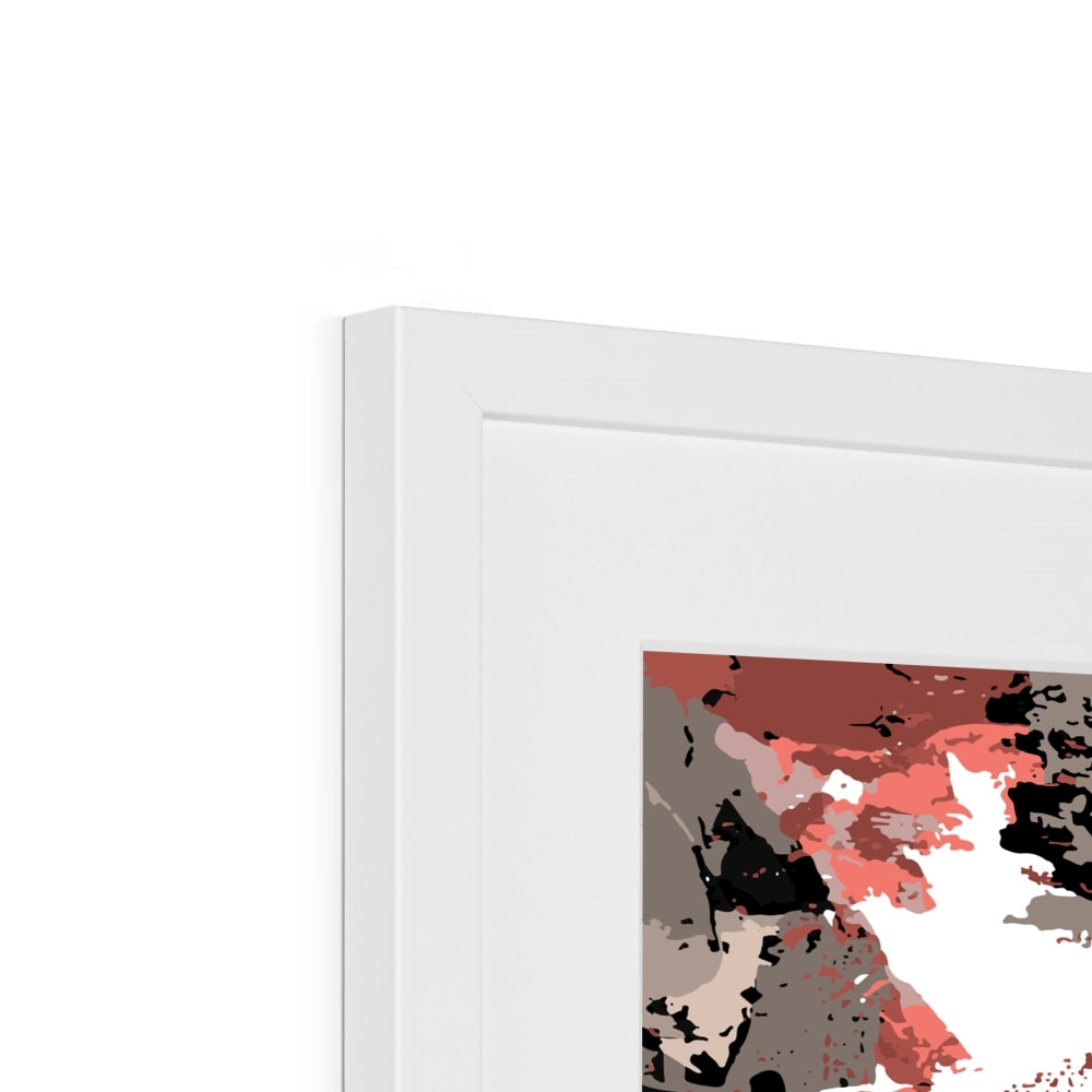 Framed Graphic Art Print, White Mat - 6x8, 8x12, 11x14, 12x16, 16x20, 18x24, 20x28 inches | FPV-1130-7696