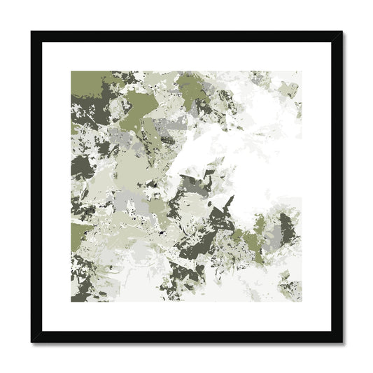 Framed Graphic Art Print, White Mat - 8x8 12x12 16x16 20x20 24x24 28x28 inches | FPS-1240-7695