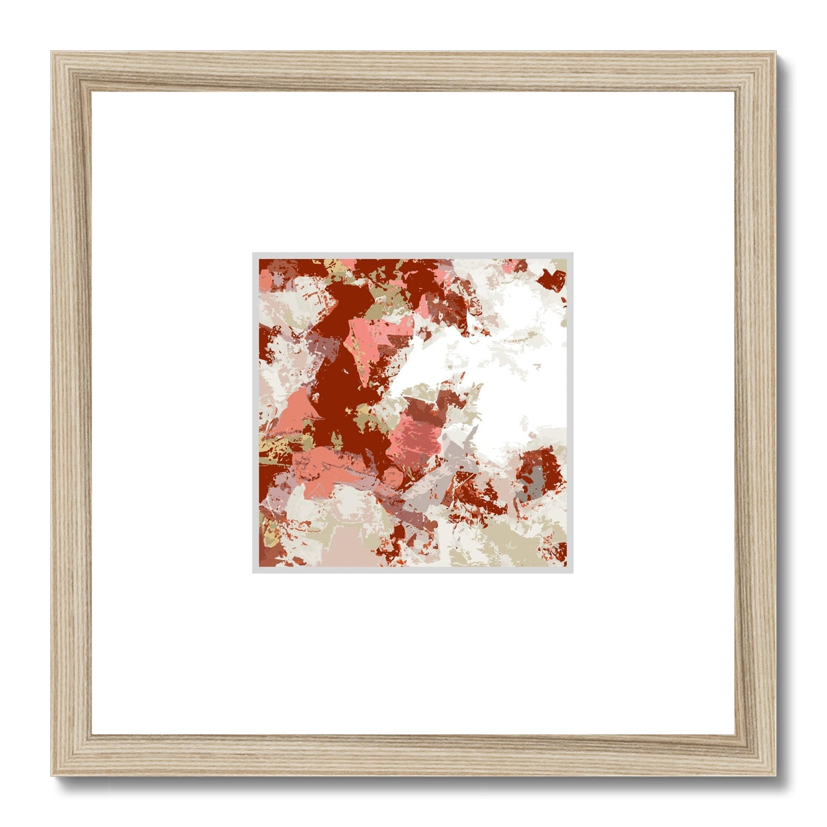 Framed Graphic Art Print, Faux Mat - 12x12 inches | FMS-1130-7695