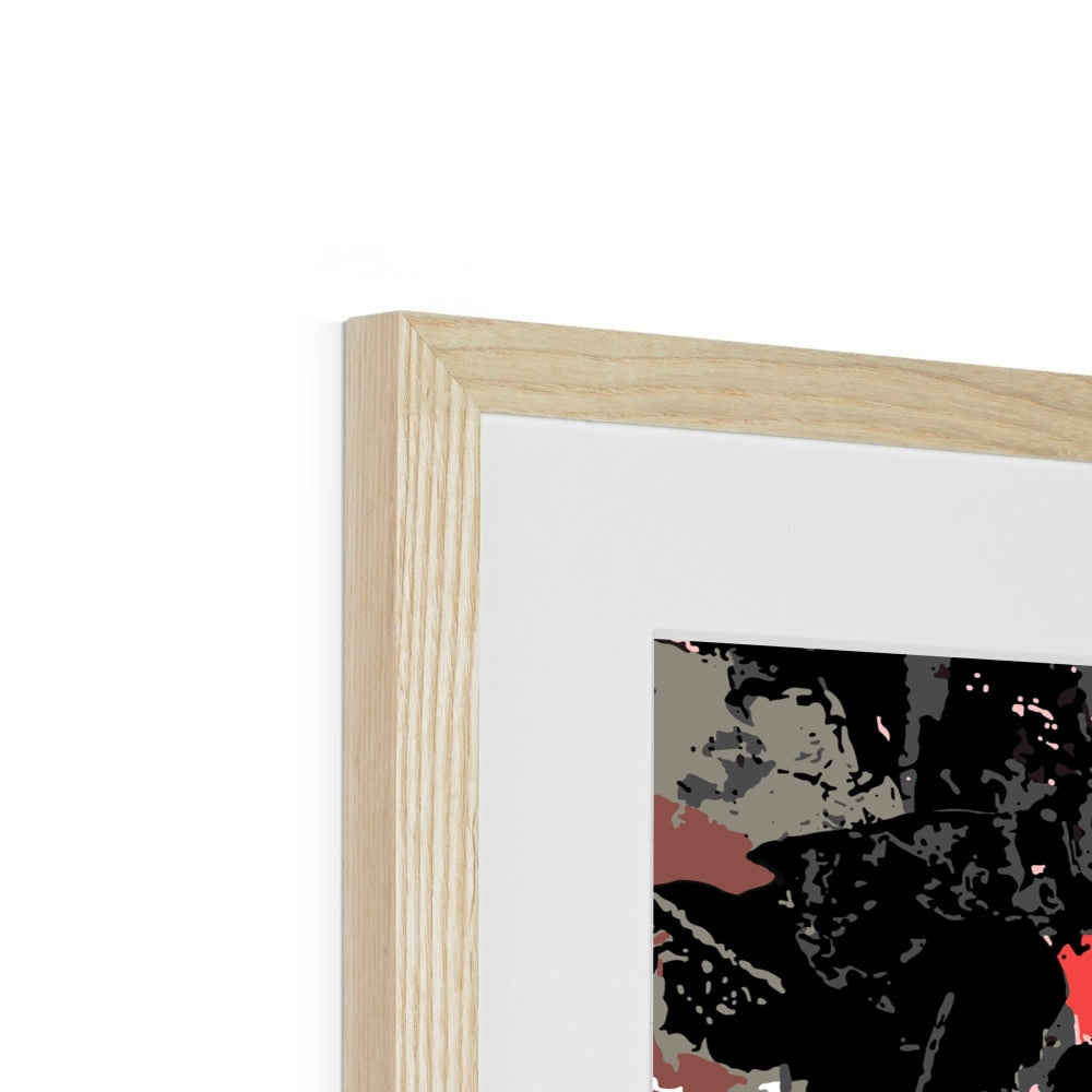 Framed Graphic Art Print, White Mat - 6x8, 8x12, 11x14, 12x16, 16x20, 18x24, 20x28 inches | FPV-1190-7692