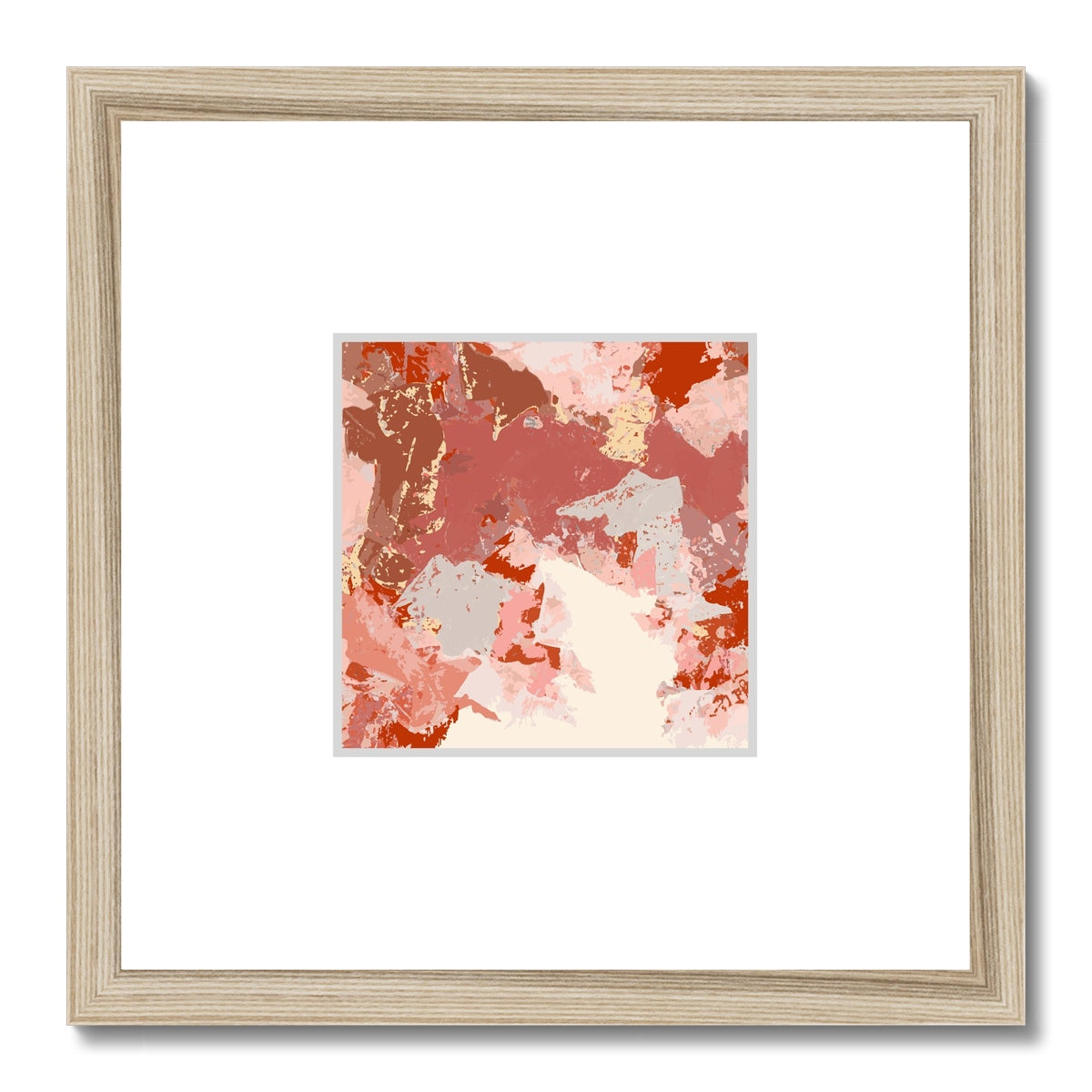 Framed Graphic Art Print, Faux Mat - 12x12 inches | FMS-1130-7692