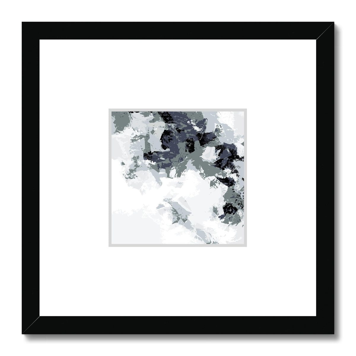 Framed Graphic Art Print, Faux Mat - 12x12 inches | FMS-1210-7693