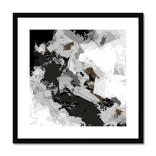 Framed Graphic Art Print, White Mat - 8x8 12x12 16x16 20x20 24x24 28x28 inches | FPS-1170-7690