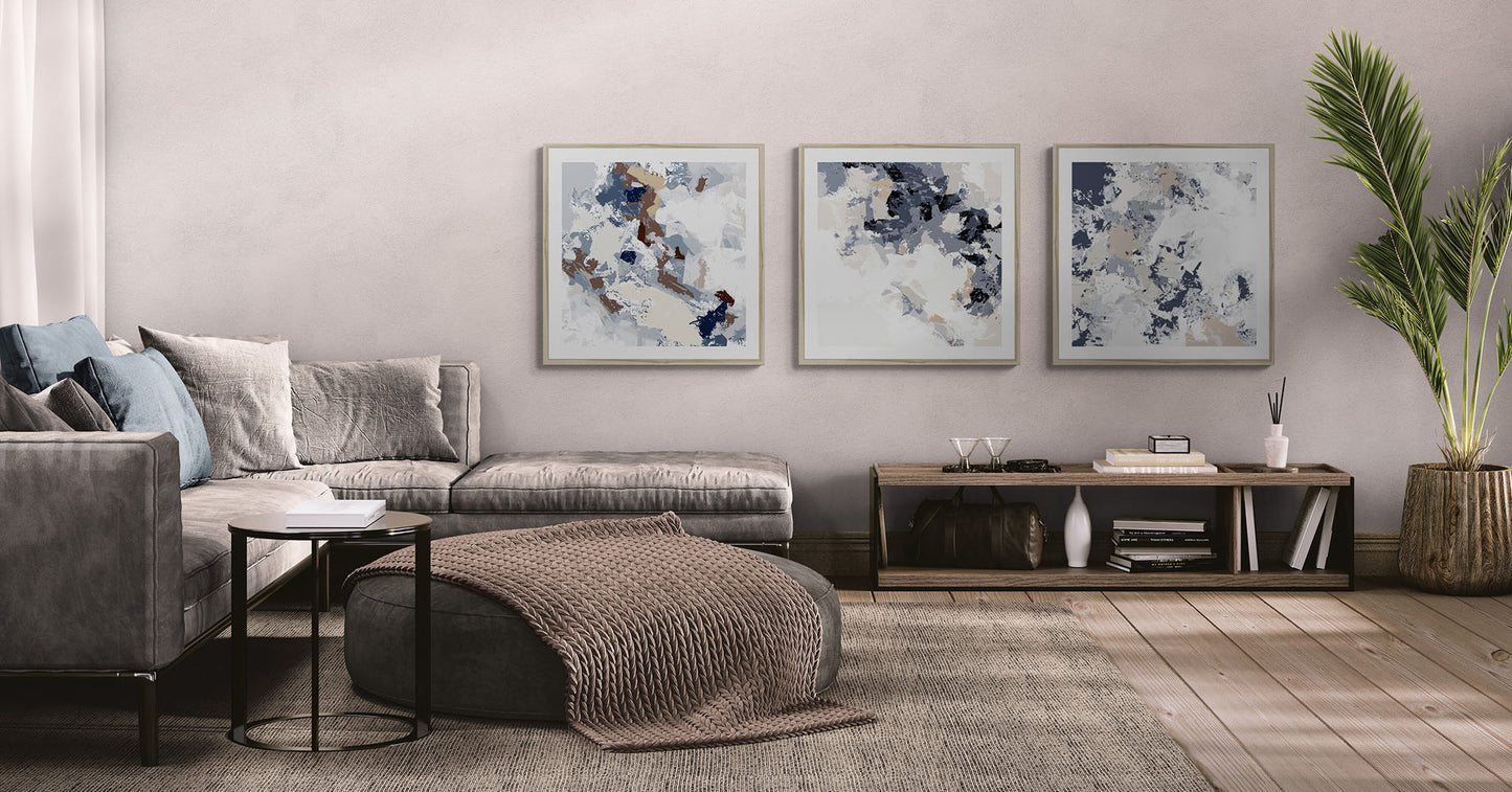 Framed Graphic Art Print, White Mat - 8x8 12x12 16x16 20x20 24x24 28x28 inches | FPS-1220-7695