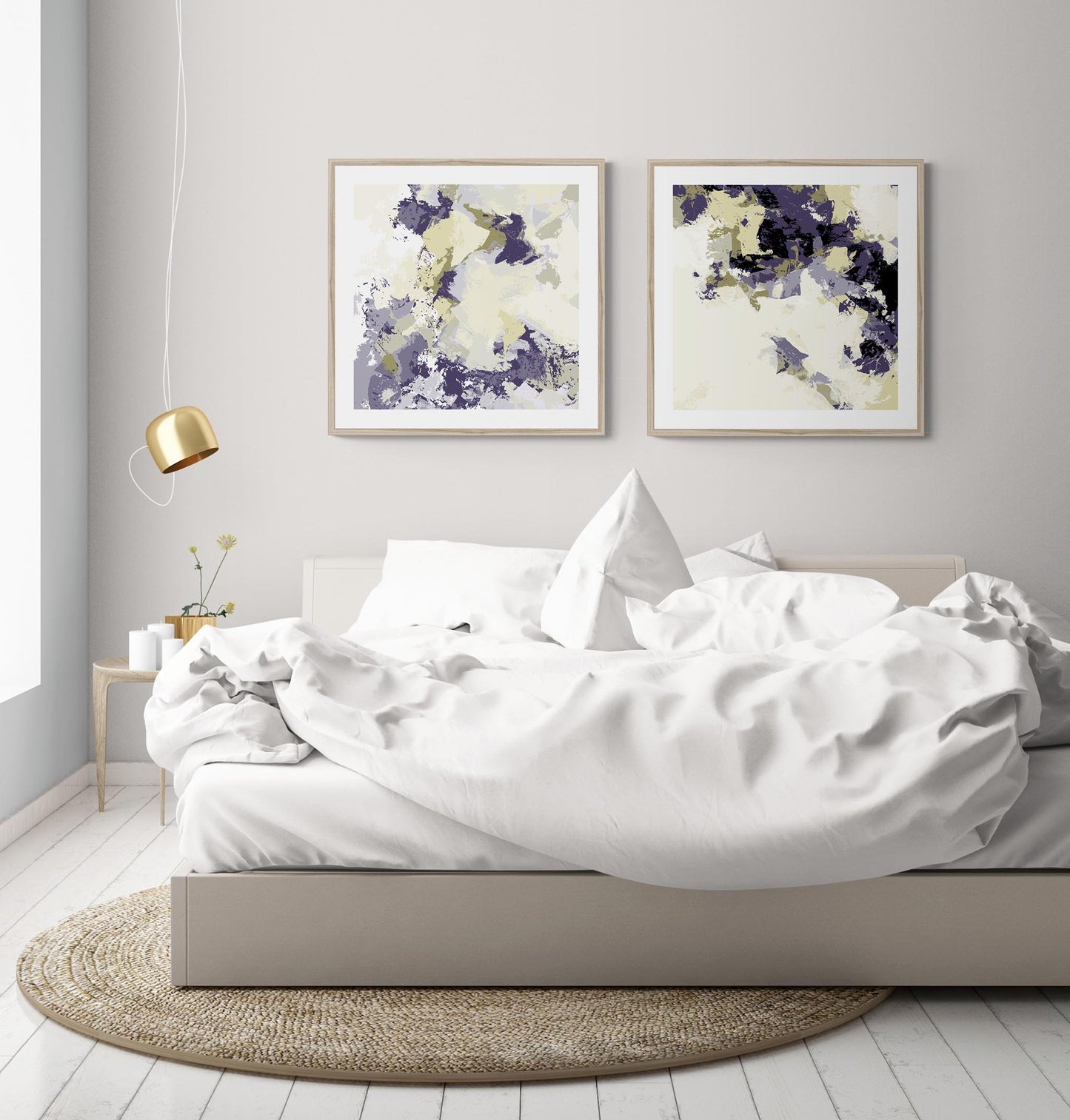 Framed Graphic Art Print, White Mat - 8x8 12x12 16x16 20x20 24x24 28x28 inches | FPS-1260-7691