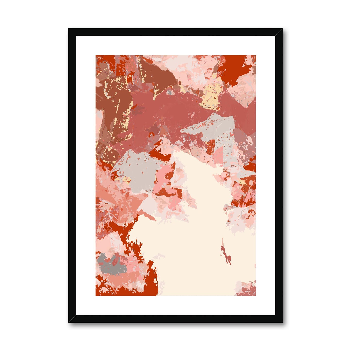 Framed Graphic Art Print, White Mat - 6x8, 8x12, 11x14, 12x16, 16x20, 18x24, 20x28  inches | FPV-1130-7692