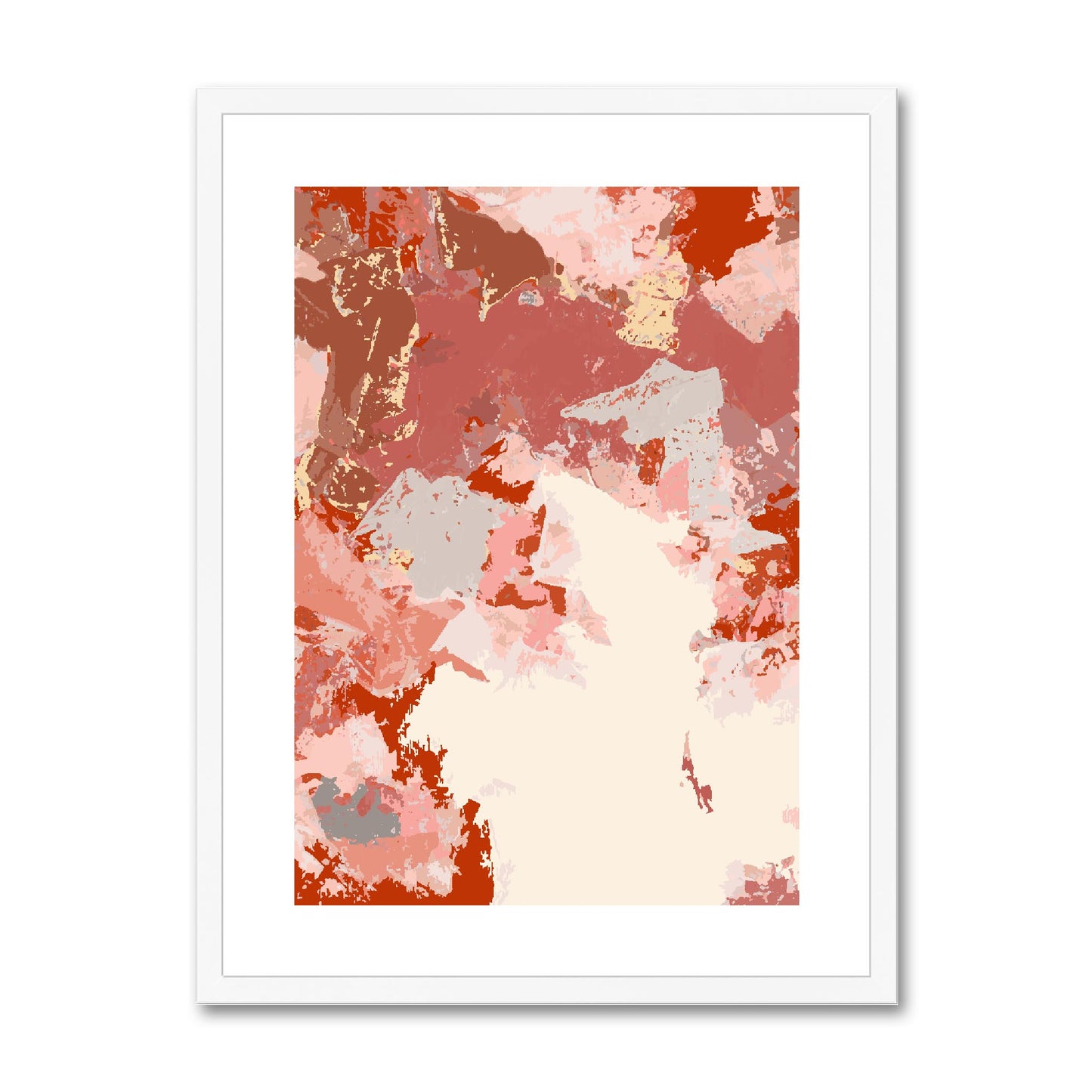 Framed Graphic Art Print, White Mat - 6x8, 8x12, 11x14, 12x16, 16x20, 18x24, 20x28  inches | FPV-1130-7692
