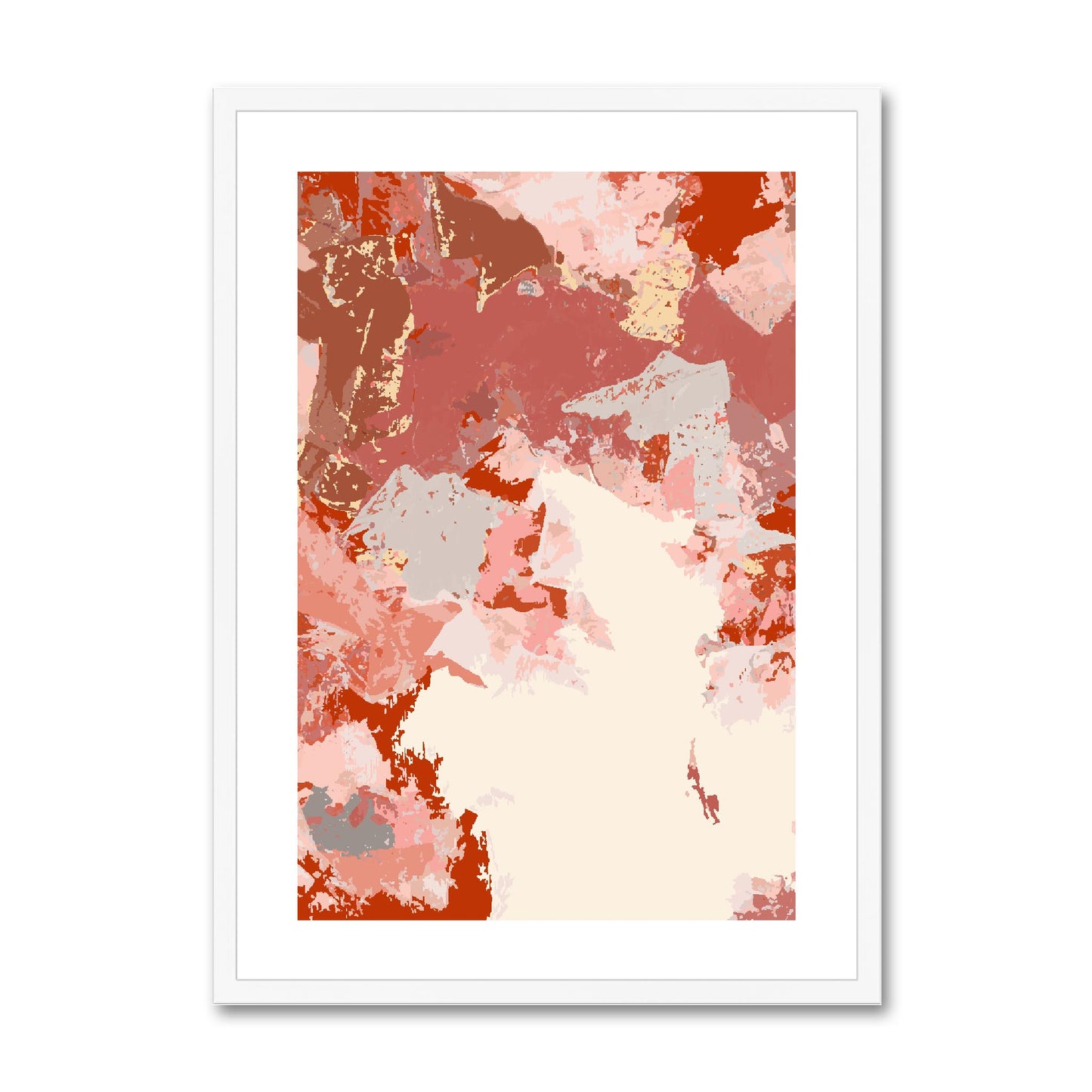 Framed Graphic Art Print, White Mat - 6x8, 8x12, 11x14, 12x16, 16x20, 18x24, 20x28  inches | FPV-1130-7692
