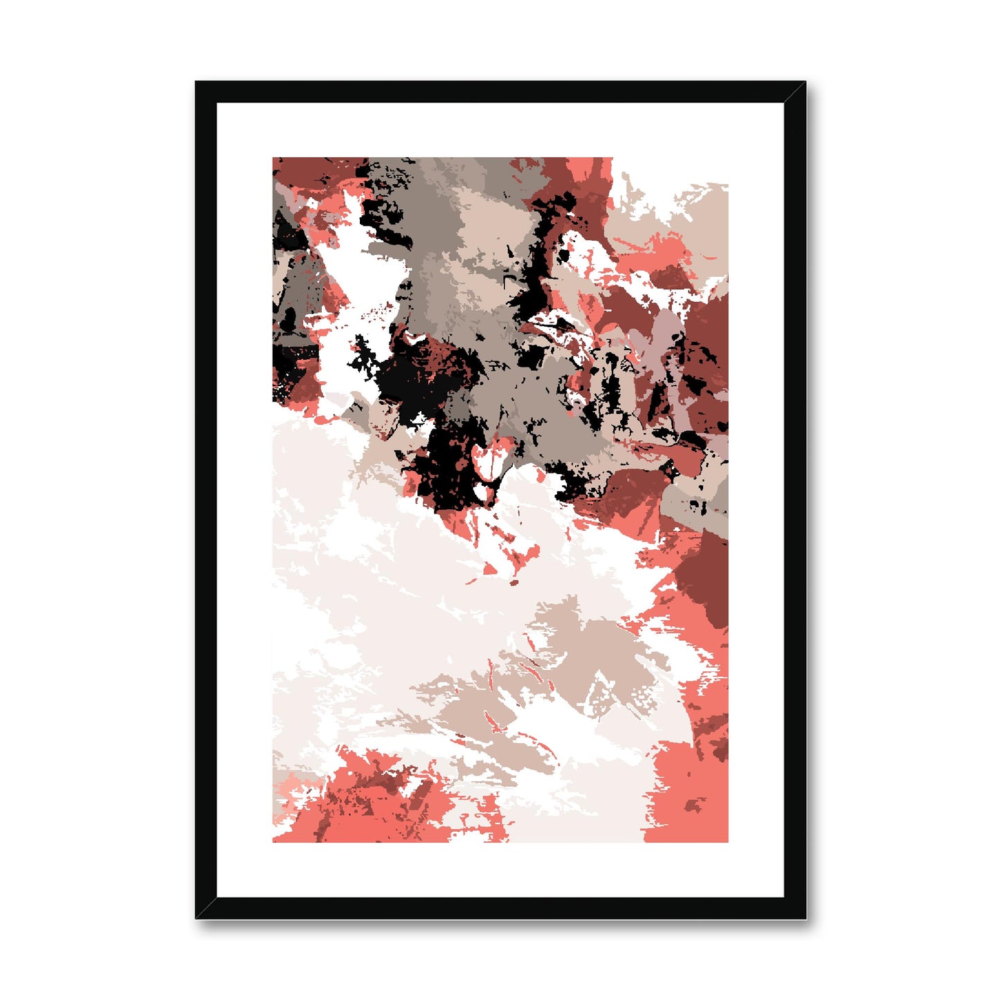 Framed Graphic Art Print, White Mat - 6x8, 8x12, 11x14, 12x16, 16x20, 18x24, 20x28 inches | FPV-1130-7696