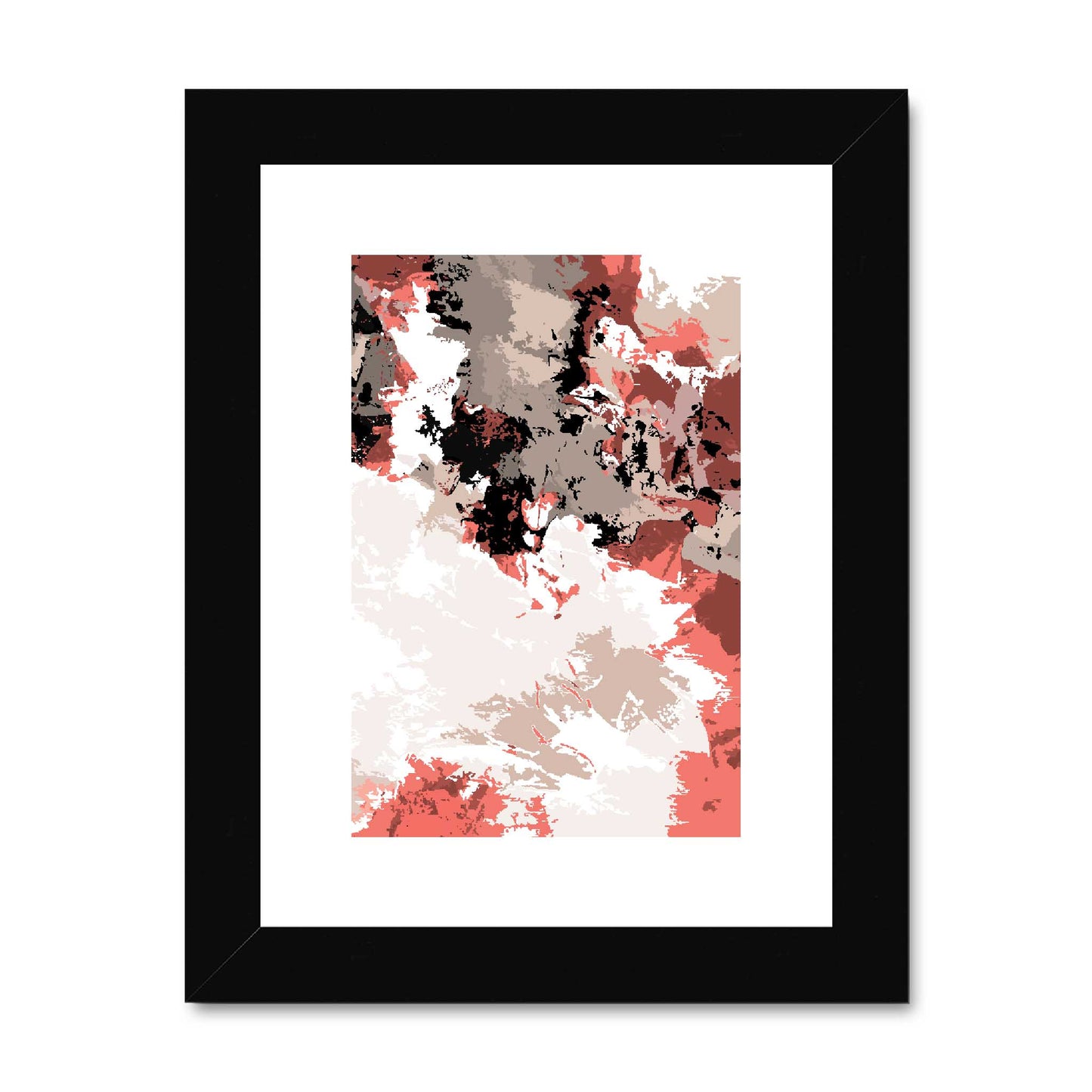 Framed Graphic Art Print, White Mat - 6x8, 8x12, 11x14, 12x16, 16x20, 18x24, 20x28 inches | FPV-1130-7696