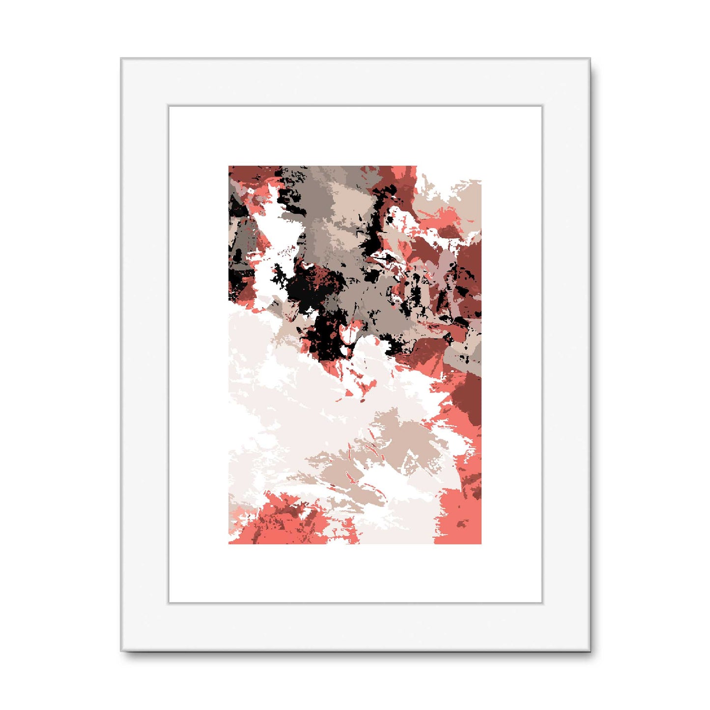 Framed Graphic Art Print, White Mat - 6x8, 8x12, 11x14, 12x16, 16x20, 18x24, 20x28 inches | FPV-1130-7696