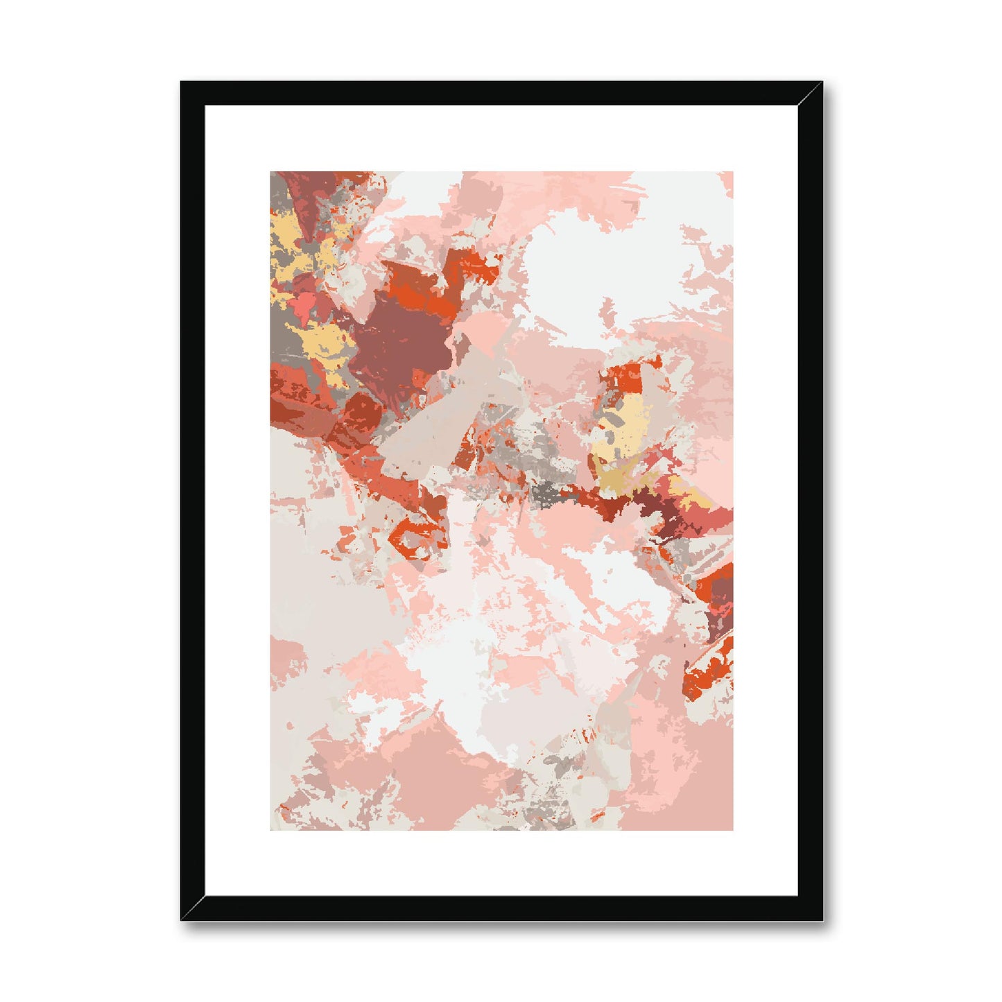 Framed Graphic Art Print, White Mat - 6x8, 8x12, 11x14, 12x16, 16x20, 18x24, 20x28 inches | FPV-1130-7698