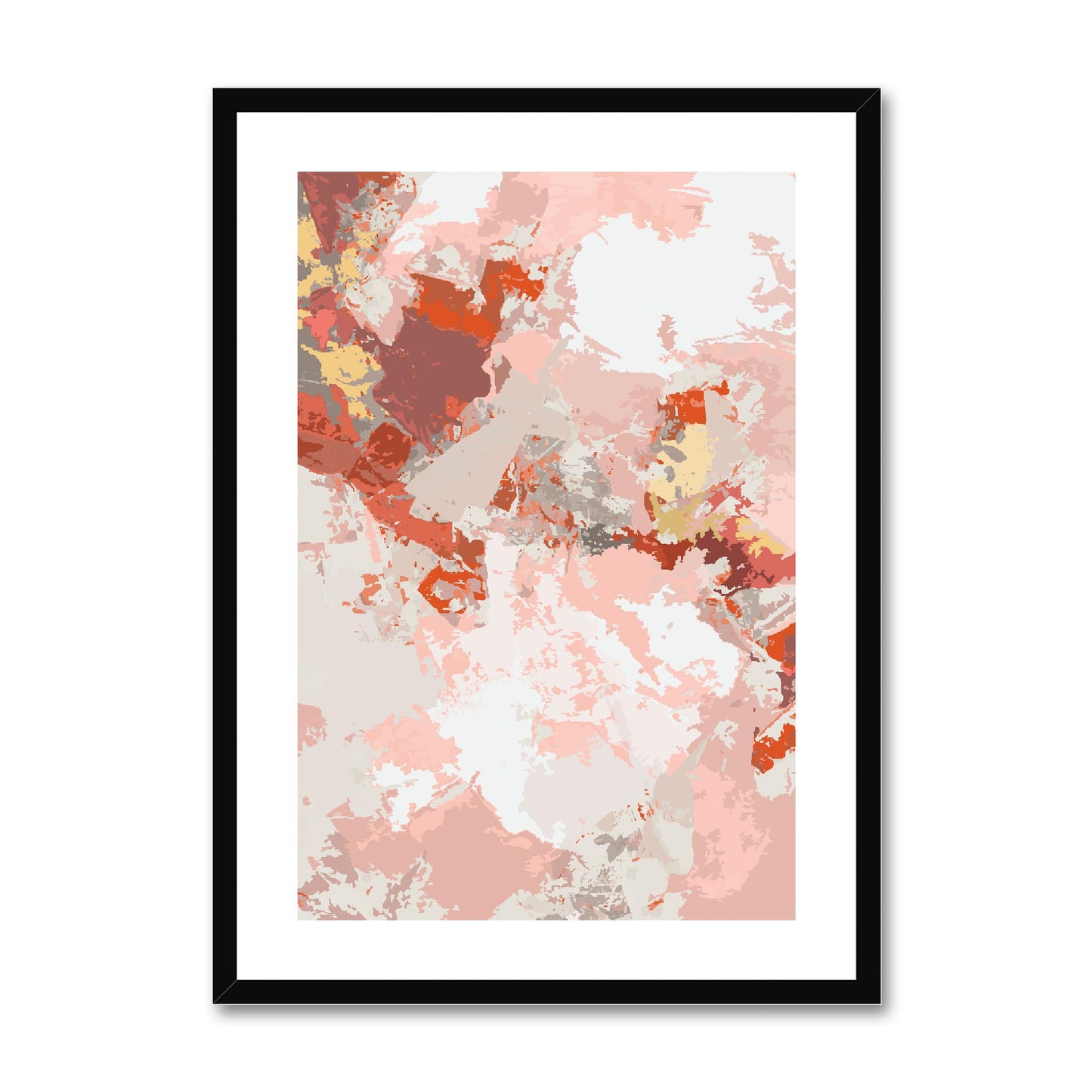 Framed Graphic Art Print, White Mat - 6x8, 8x12, 11x14, 12x16, 16x20, 18x24, 20x28 inches | FPV-1130-7698