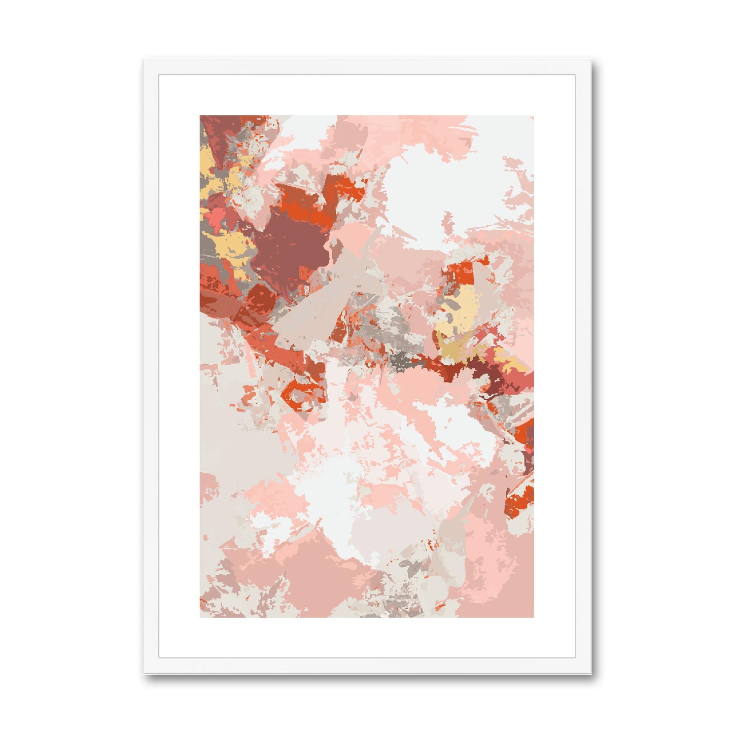 Framed Graphic Art Print, White Mat - 6x8, 8x12, 11x14, 12x16, 16x20, 18x24, 20x28 inches | FPV-1130-7698