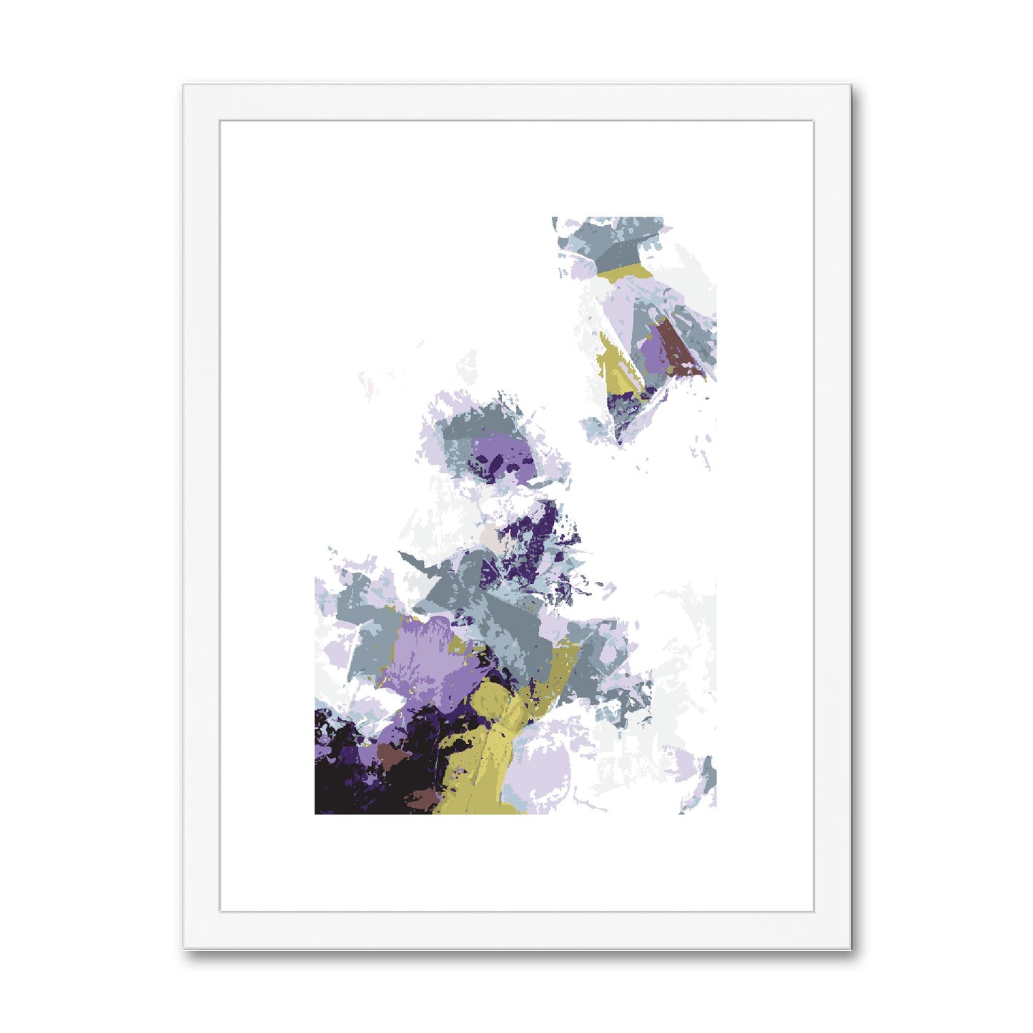 Framed Graphic Art Print, White Mat - 6x8, 8x12, 11x14, 12x16, 16x20, 18x24, 20x28 inches | FPV-1140-7694