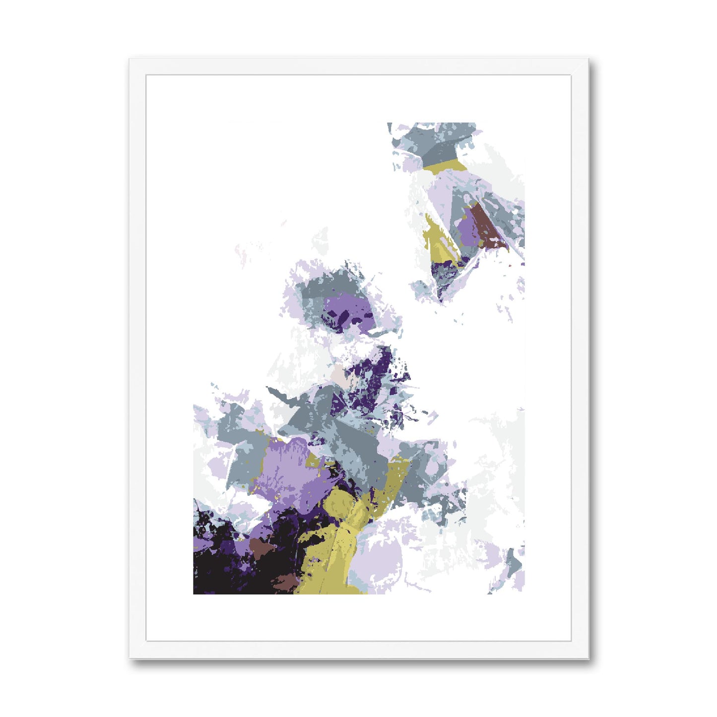 Framed Graphic Art Print, White Mat - 6x8, 8x12, 11x14, 12x16, 16x20, 18x24, 20x28 inches | FPV-1140-7694