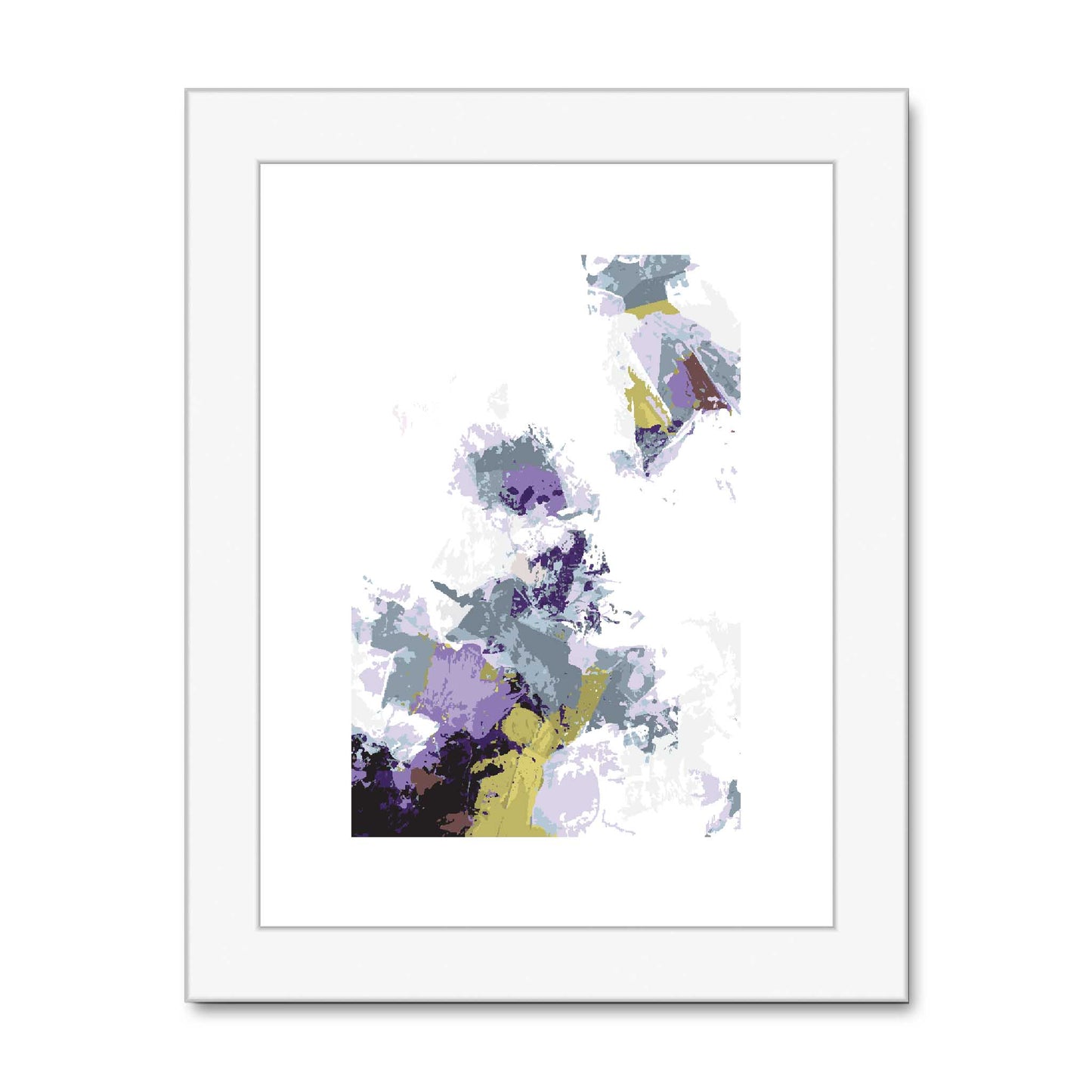 Framed Graphic Art Print, White Mat - 6x8, 8x12, 11x14, 12x16, 16x20, 18x24, 20x28 inches | FPV-1140-7694