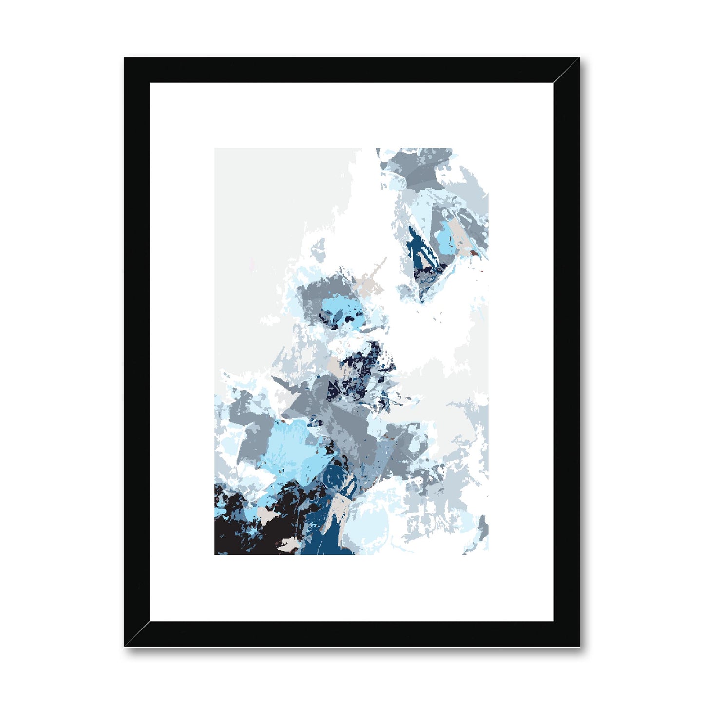 Framed Graphic Art Print, White Mat - 6x8, 8x12, 11x14, 12x16, 16x20, 18x24, 20x28 inches | FPV-1150-7694