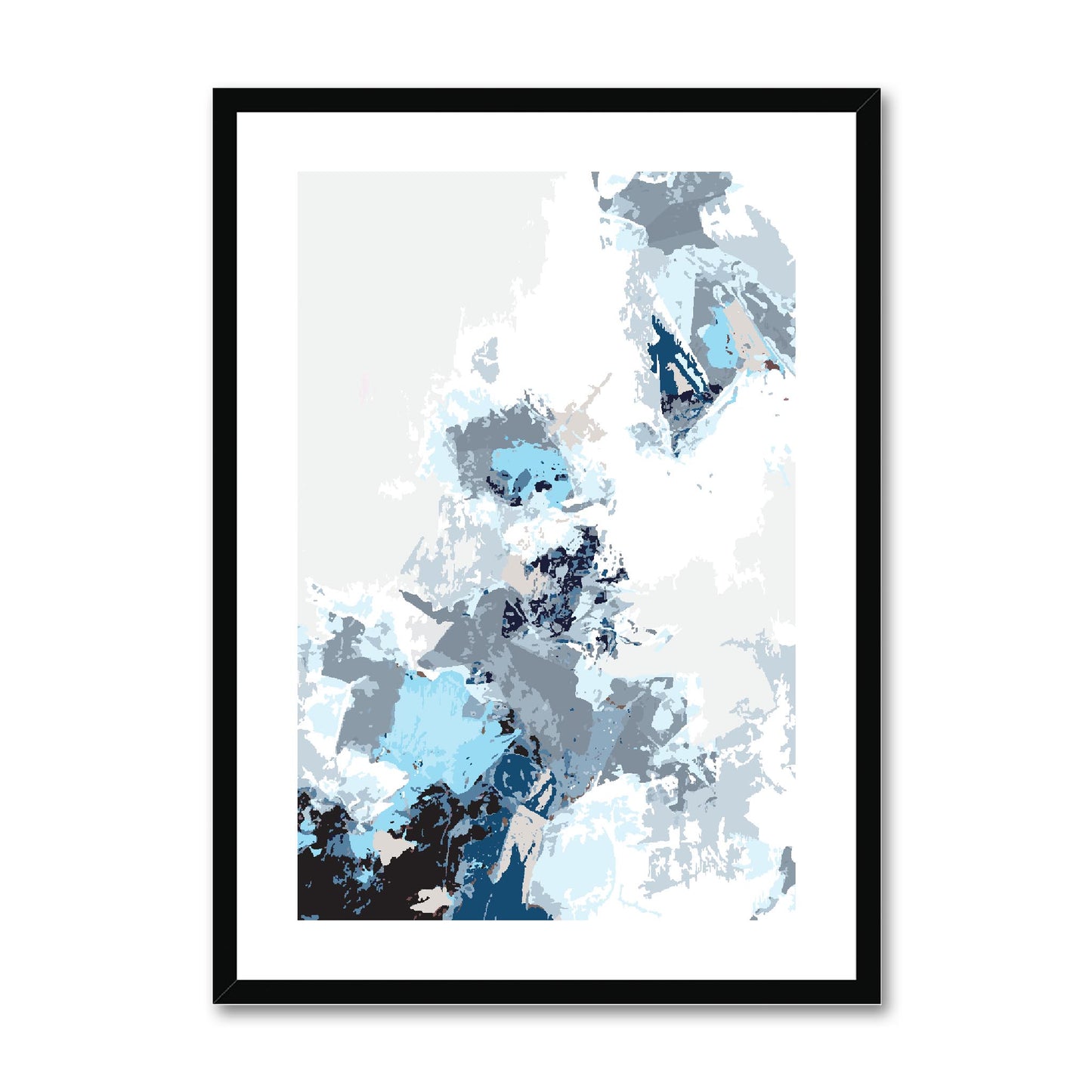 Framed Graphic Art Print, White Mat - 6x8, 8x12, 11x14, 12x16, 16x20, 18x24, 20x28 inches | FPV-1150-7694