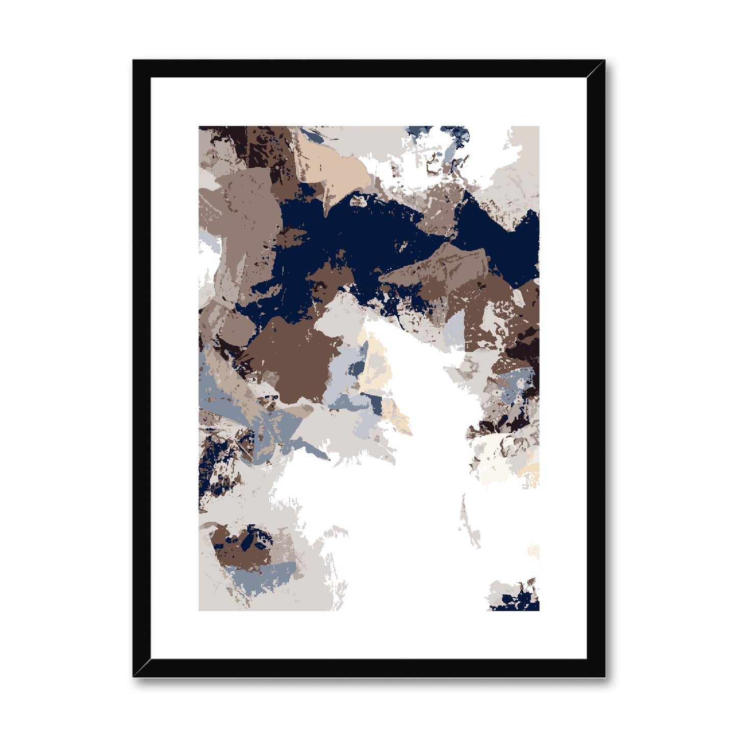 Framed Graphic Art Print, White Mat - 6x8, 8x12, 11x14, 12x16, 16x20, 18x24, 20x28 inches | FPV-1160-7692