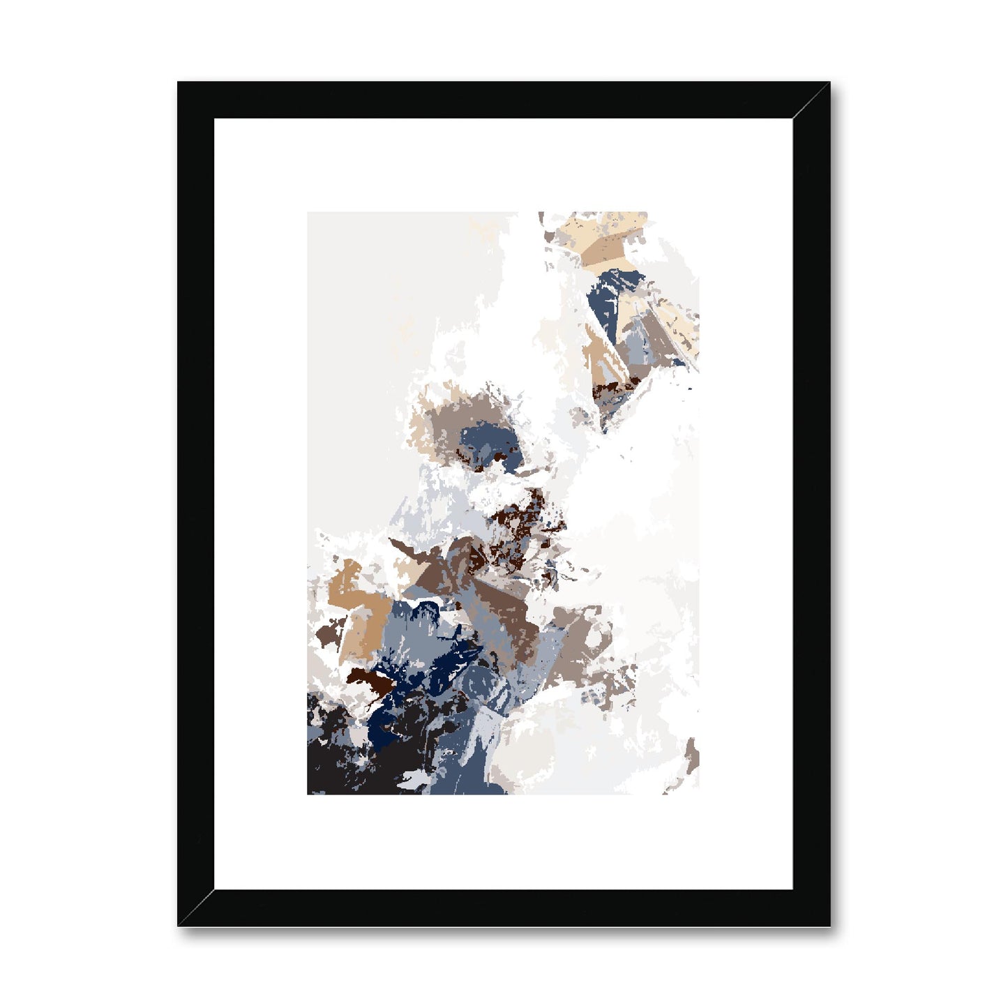 Framed Graphic Art Print, White Mat - 6x8, 8x12, 11x14, 12x16, 16x20, 18x24, 20x28 inches | FPV-1160-7694